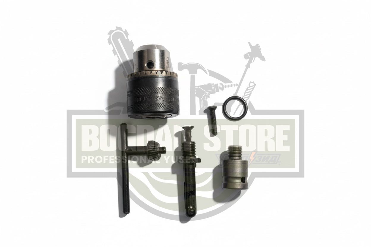 Mandrina Manuala 1.5-13mm cu Cheie și Accesorii – Set 5 Piese