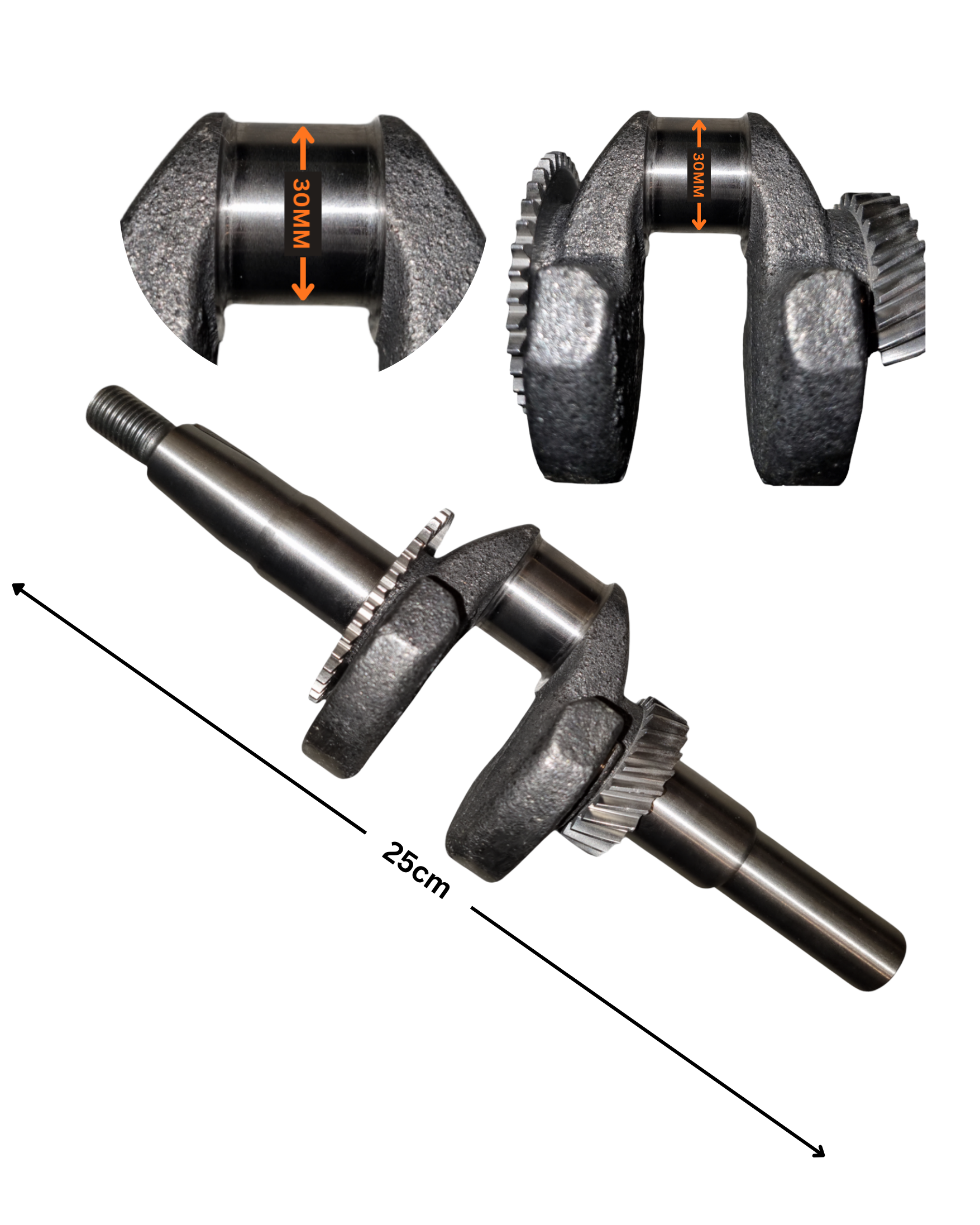 Ambielaj Motor 6.5 CP, 7 CP - 168f