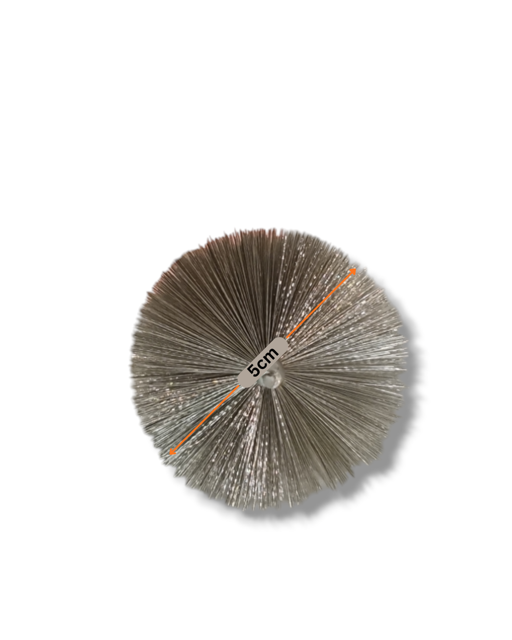 Perie Centrală Rotundă, Diametru 5 cm – Perii Moi