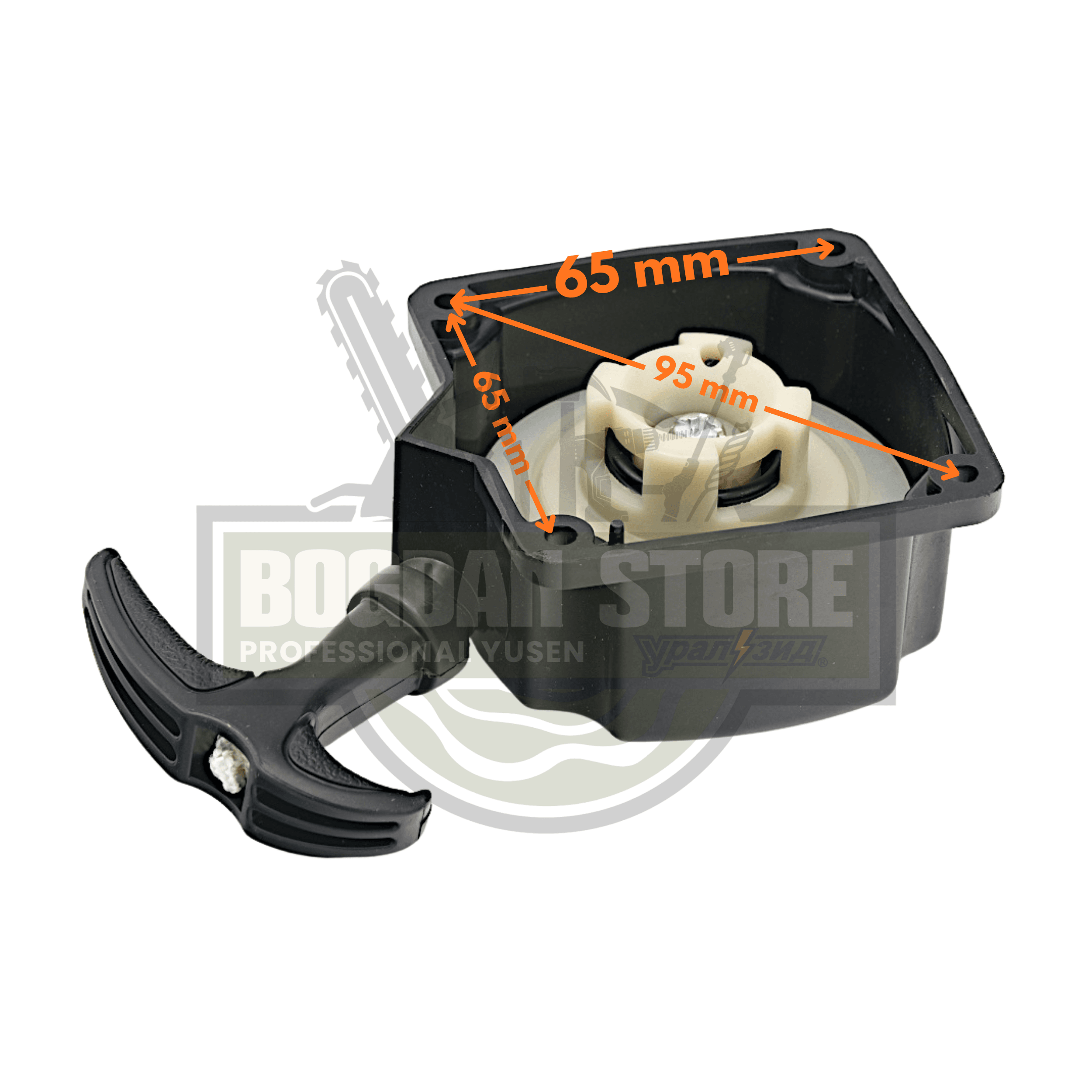 DEMAROR PENTRU MOTOCOASA, 4 DINTI DREPTI