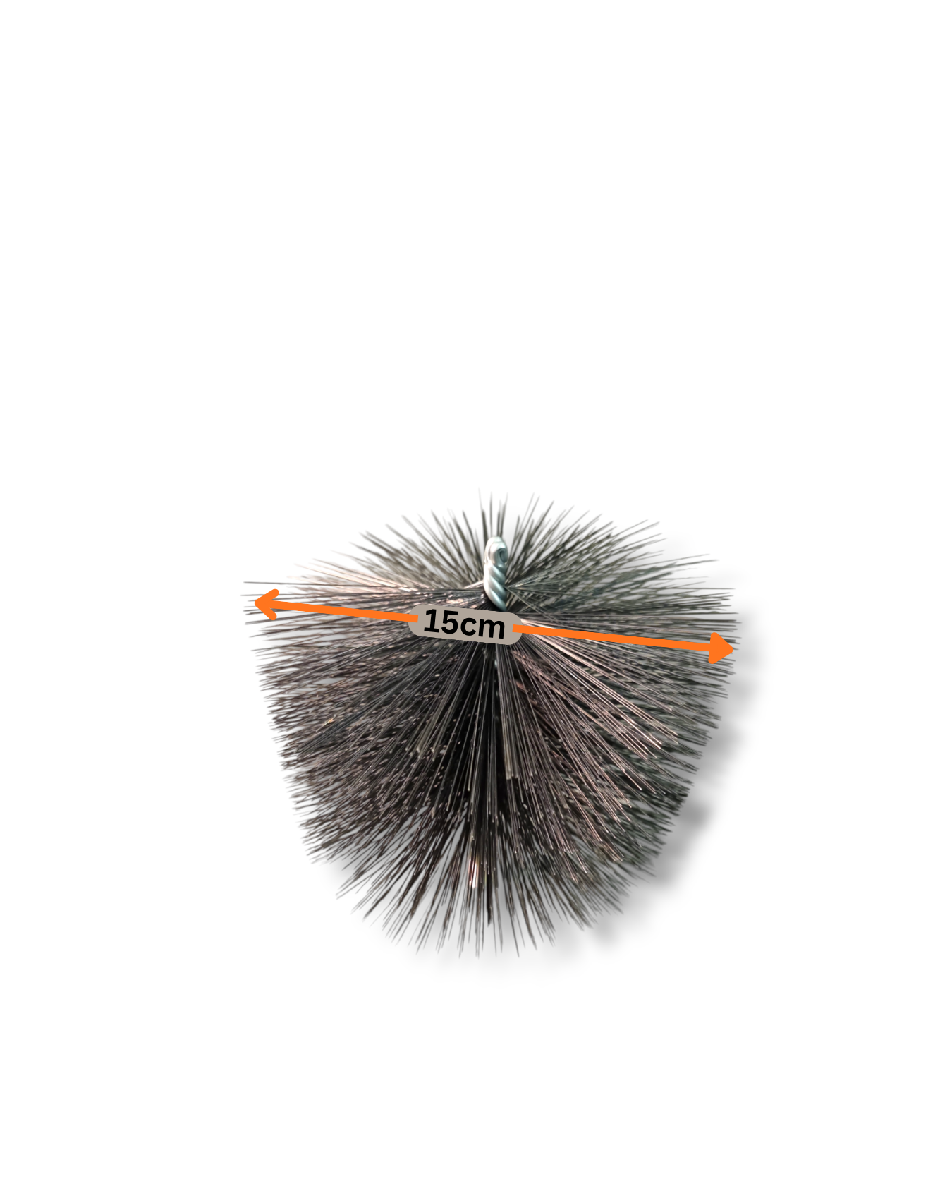 Perie Centrală Rotundă, Diametru 15 cm – Perii Semi-Tari