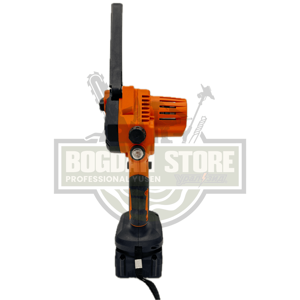 Mini fierastrau (mini drujba) cu 2 acumulatori Kzubr KLECS-21V-6” K10027, 21V, Rezervor ulei - sistem de ungere, Lama 20cm