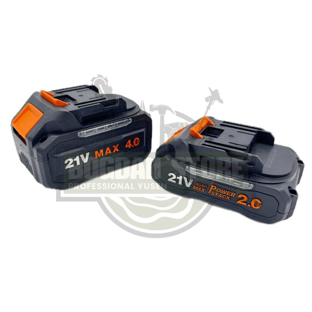 Mini fierastrau (mini drujba) cu 2 acumulatori Kzubr KLECS-21V-6” K10027, 21V, Rezervor ulei - sistem de ungere, Lama 20cm