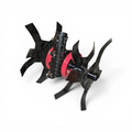 Accesoriu Cultivator pentru Motocositoare, Transmisie 28 mm cu 9 Canale, Cultivator cu 4 Stele, Lățime tăiere 30 cm