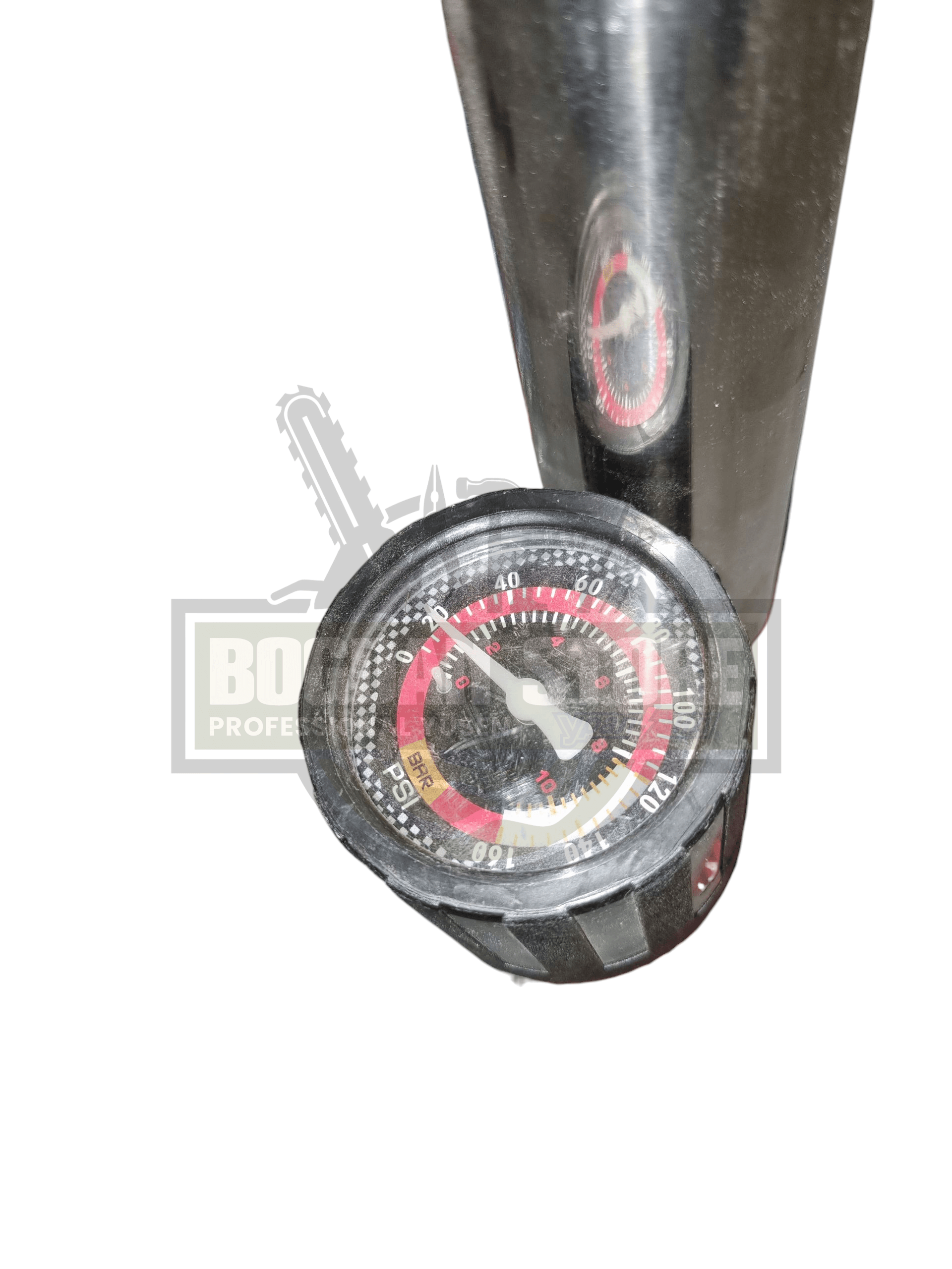 Pompa de Picior - Inox cu Manometru