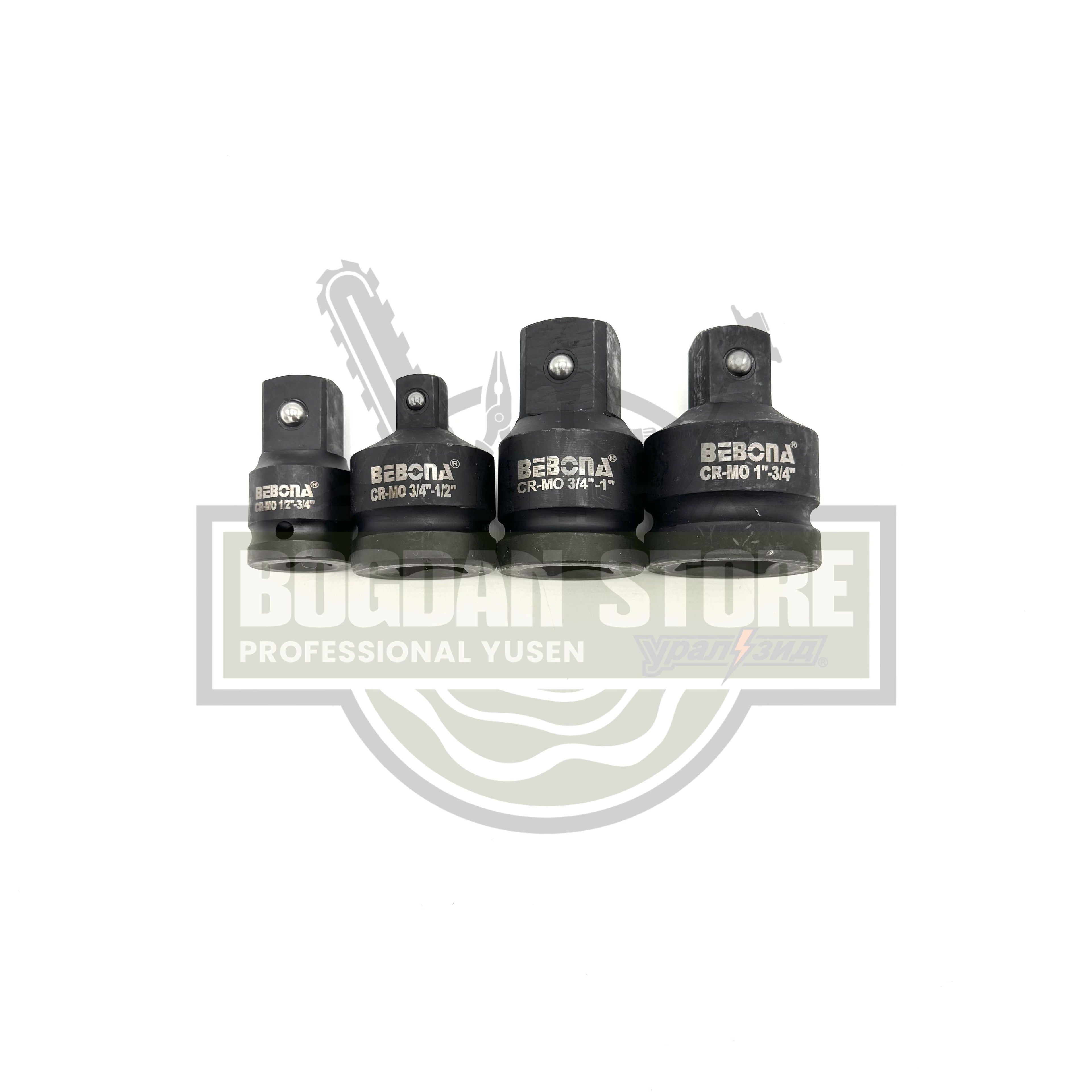 Adaptori BEBONA Impact CR-MO 1/2" - 3/4", 3/4" - 1/2", 3/4" - 1", 1" - 3/4"