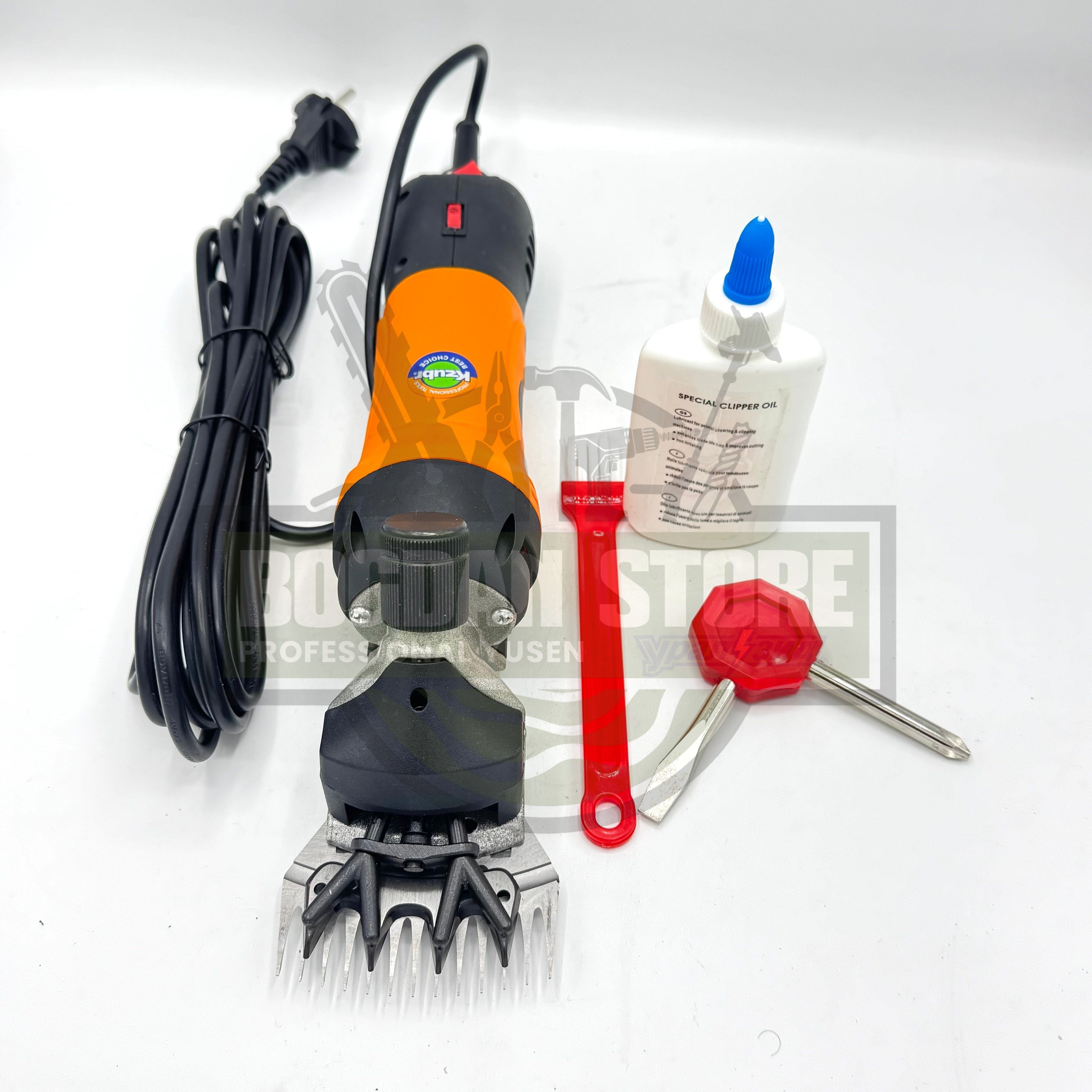 Aparat profesional de tuns animale Kzubr KEWS-320S, 320W – ideal pentru oi, capre și cai