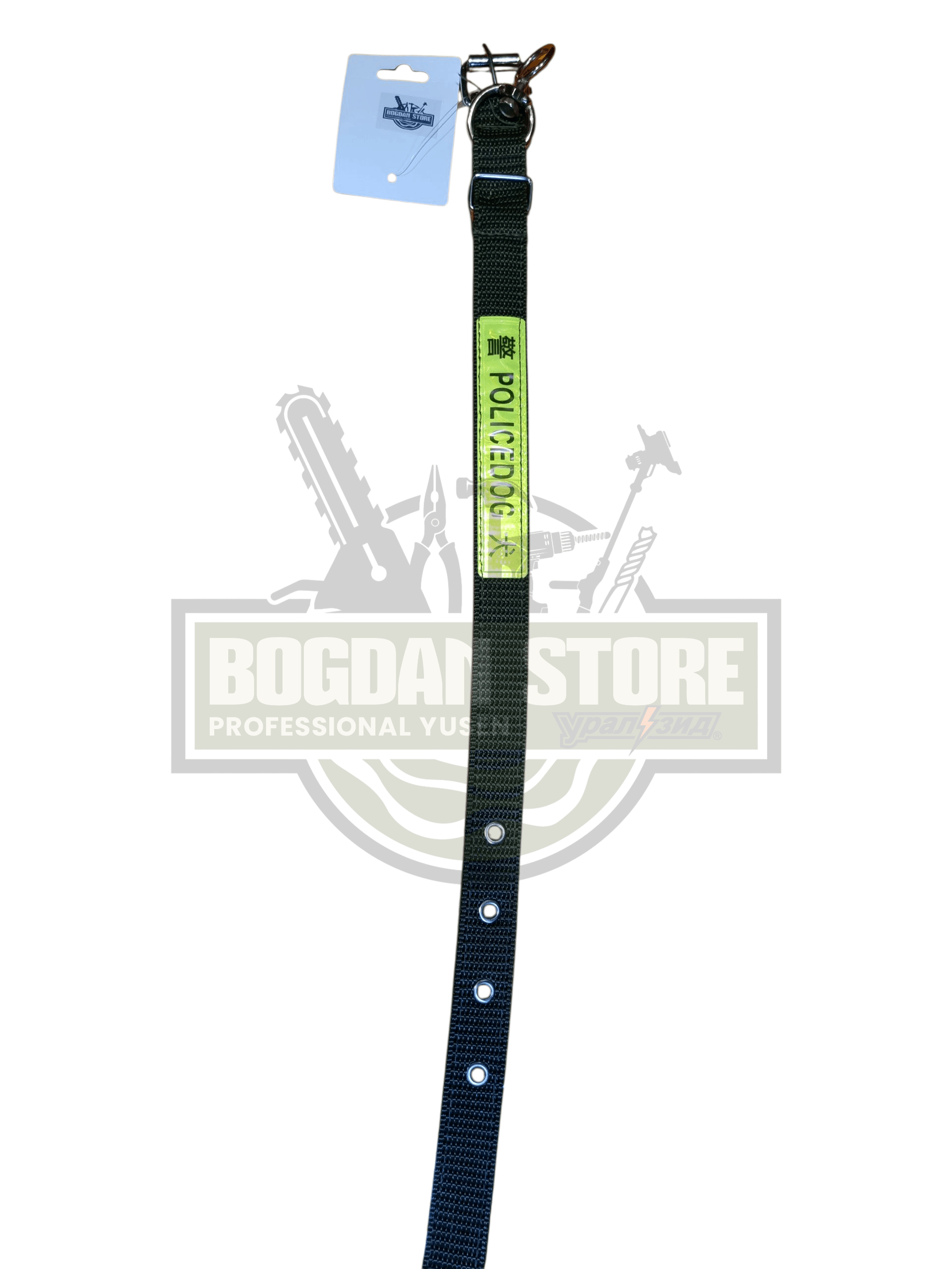 Curea de caine model Police - 55cm x 2,5cm - Police Mica