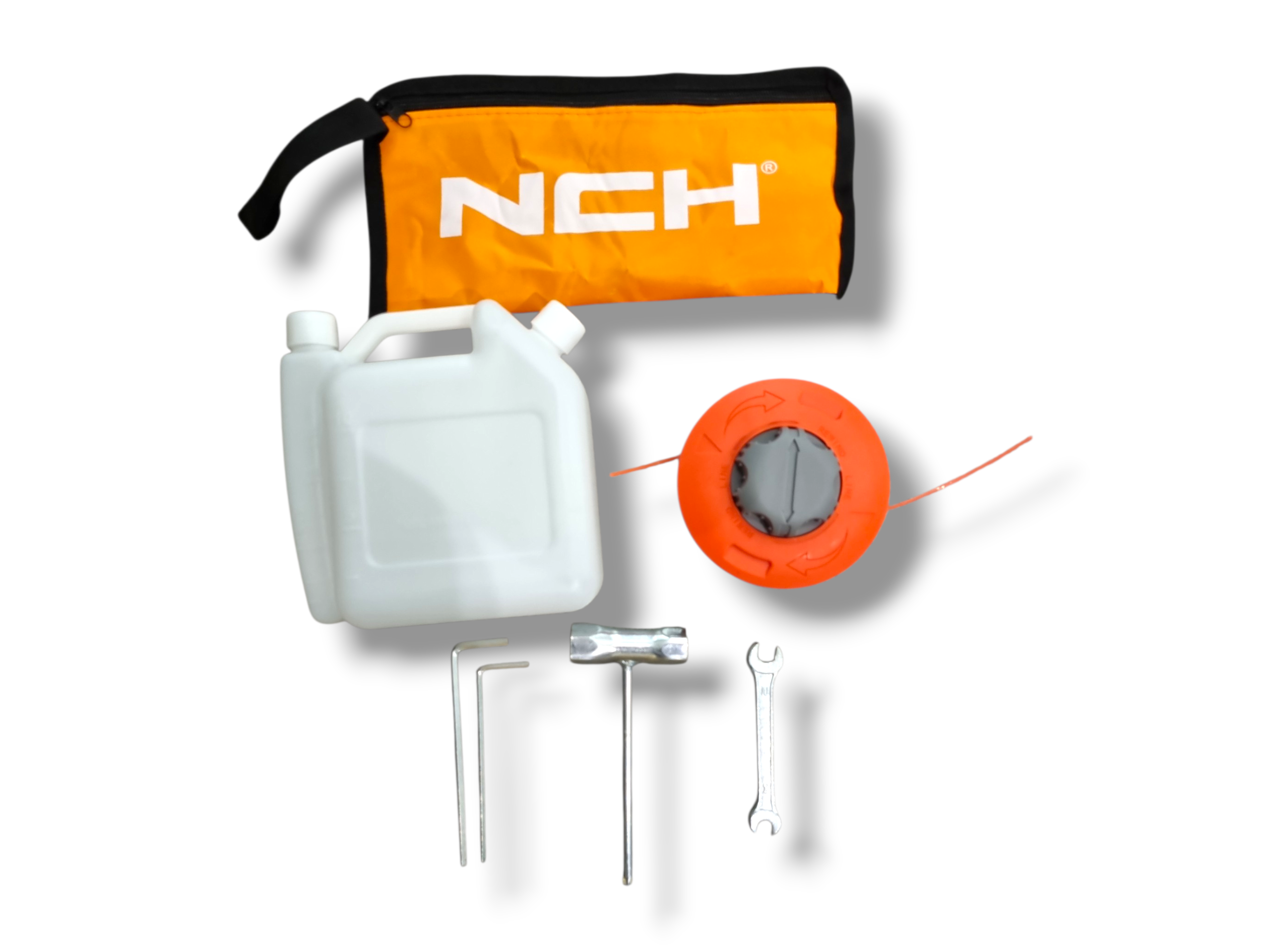 Motocoasa pe Benzină NCH 630, Motor 63 CC, Putere 2.2 CP, Accesorii de Tăiere Incluse, Design Japonez
