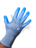 Manusi albastru palma moale - SET 12 PERECHI