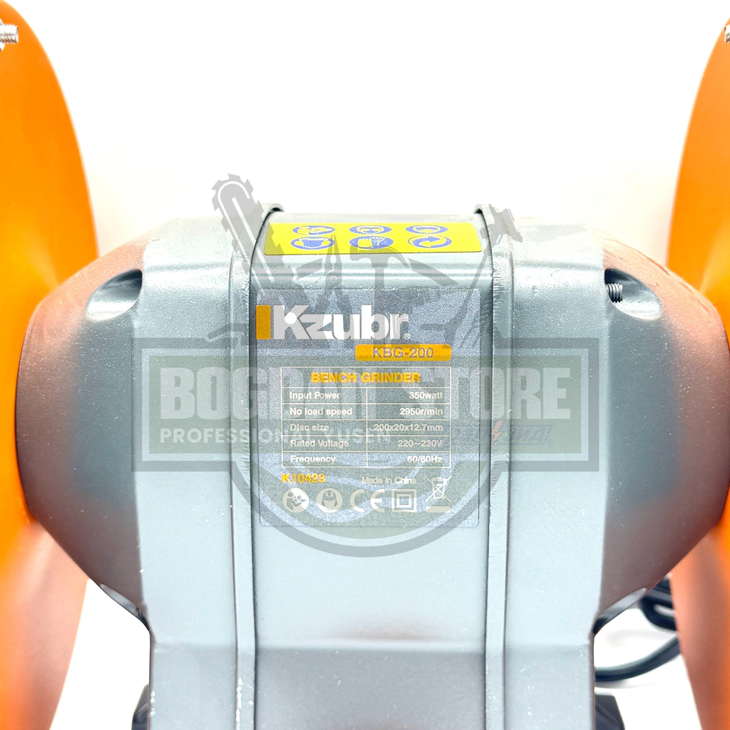 Polizor de banc KZUBR KBG-200, 350W, disc 200 mm