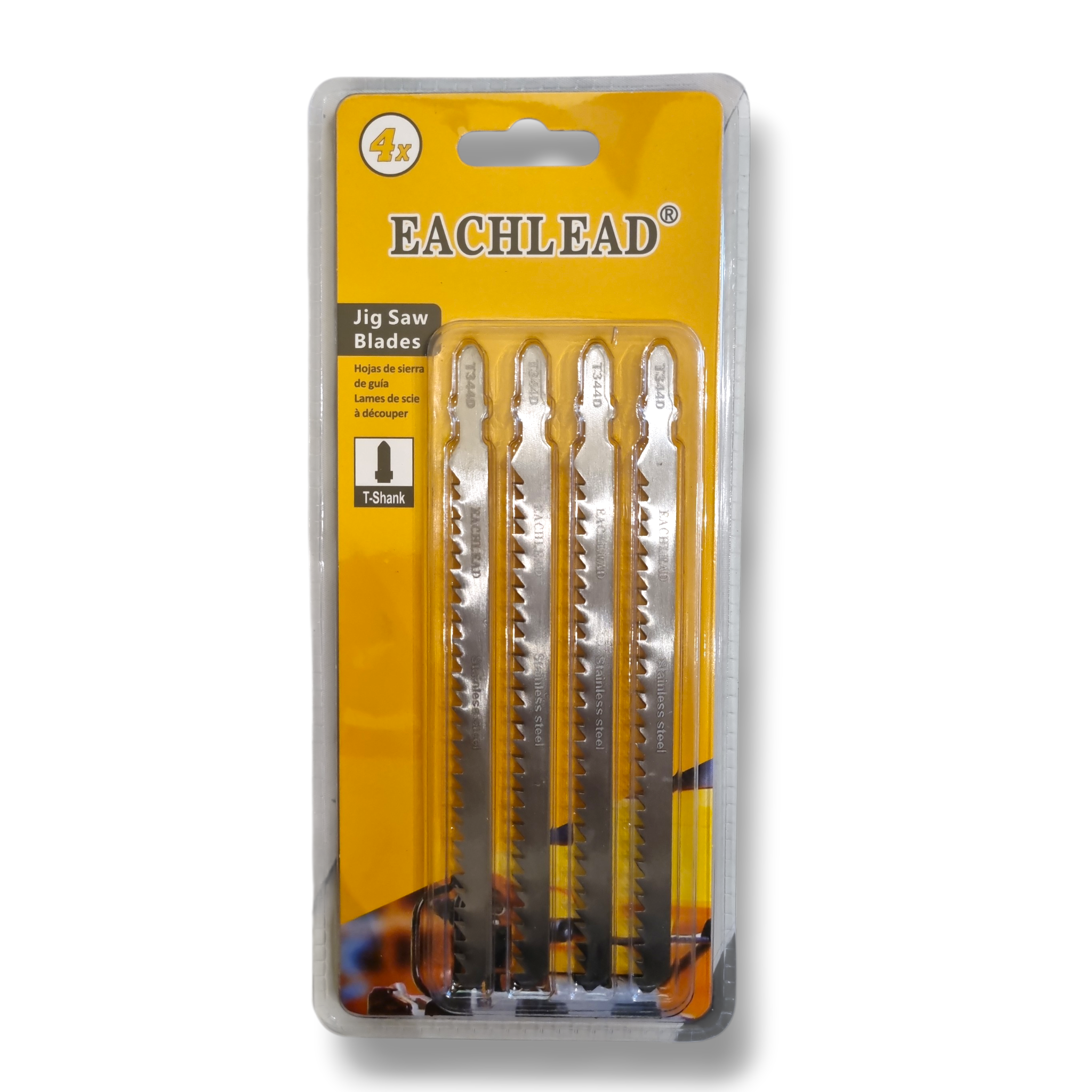 Set 4 Pânze Fierăstrău Pendular pentru Inox și Metal