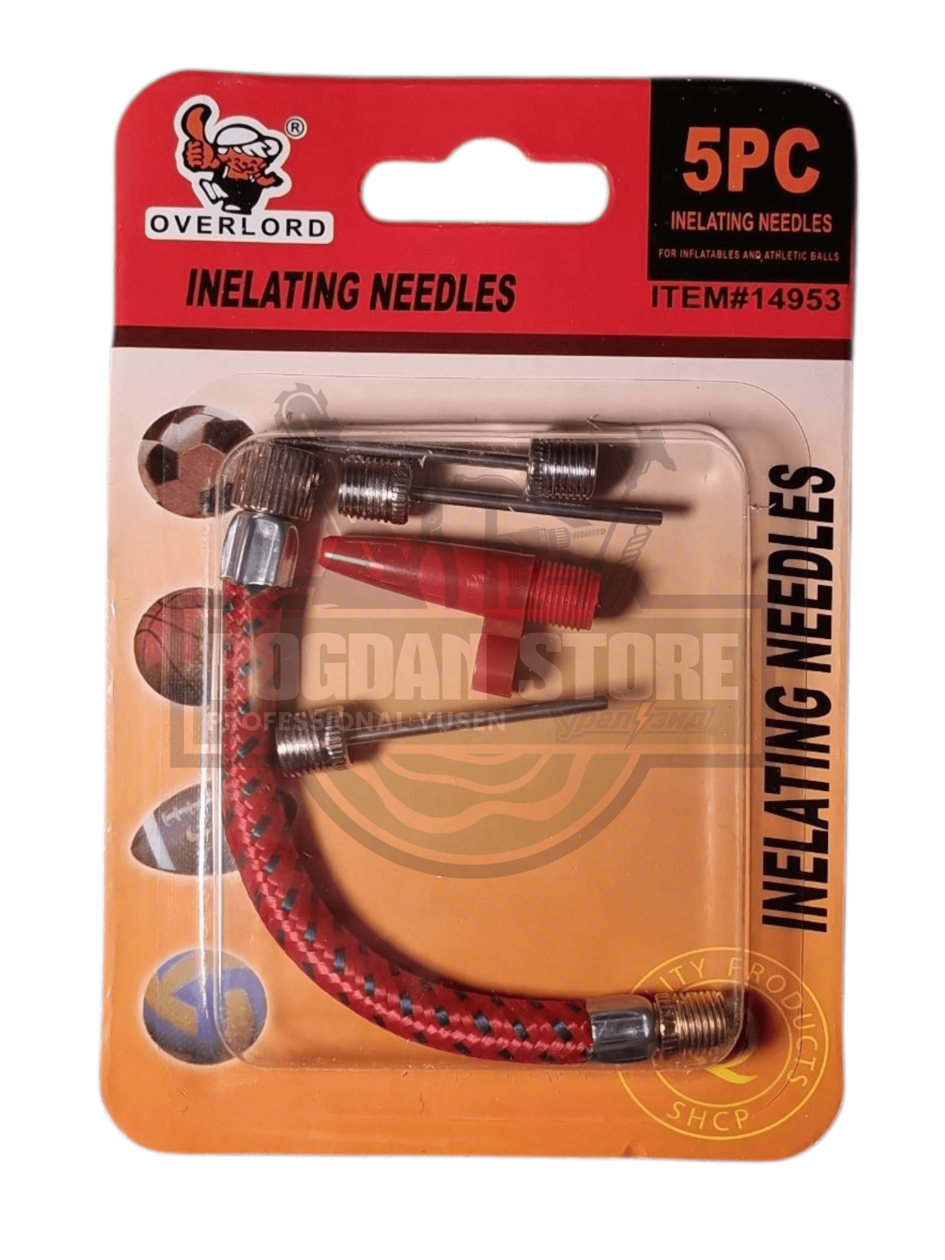Set ace + furtun pentru pompa - 5 piese
