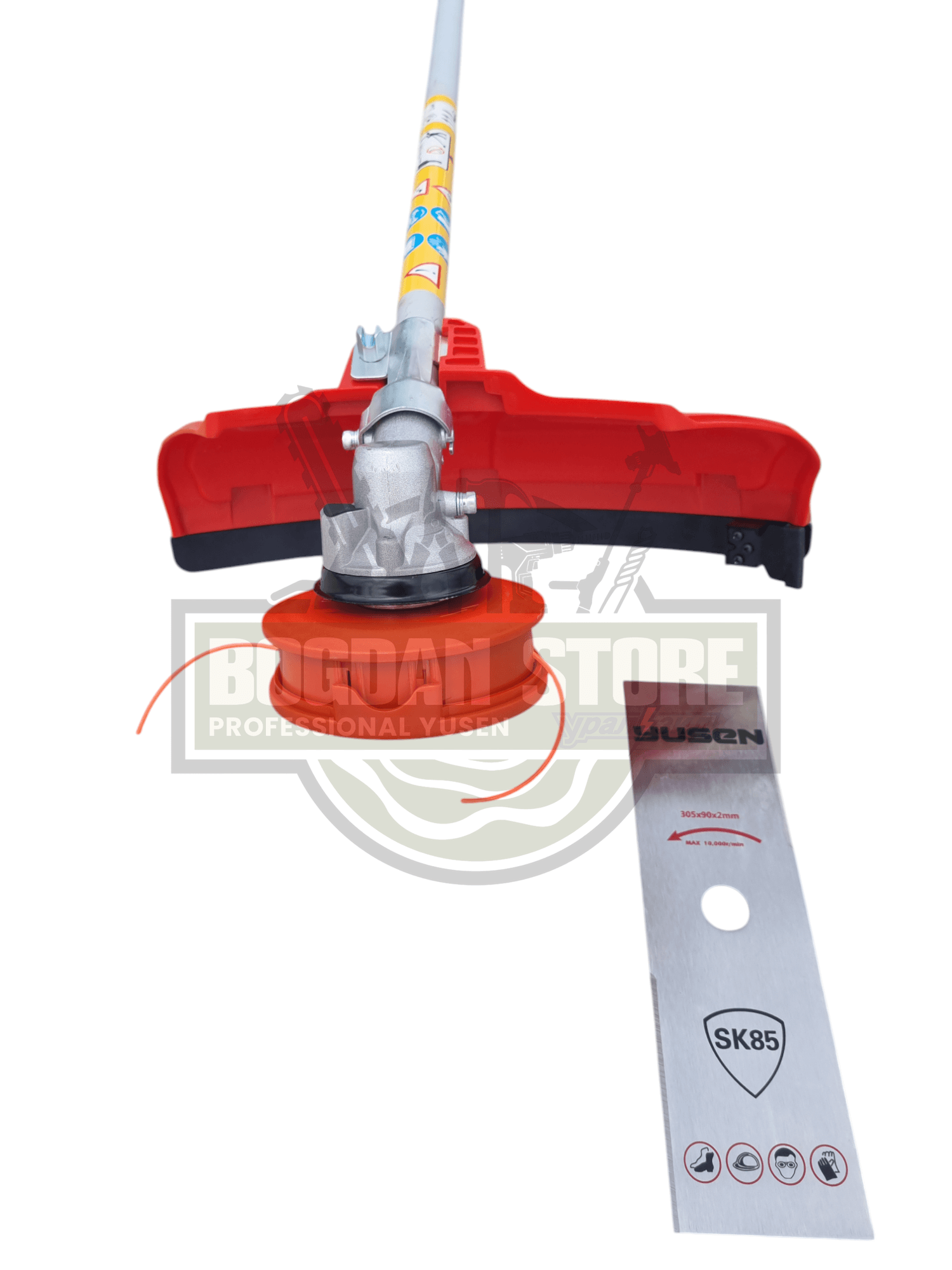 Motocoasa pe benzina Profesionala YUSEN 2Timpi, 8 cai, YS-CG430
