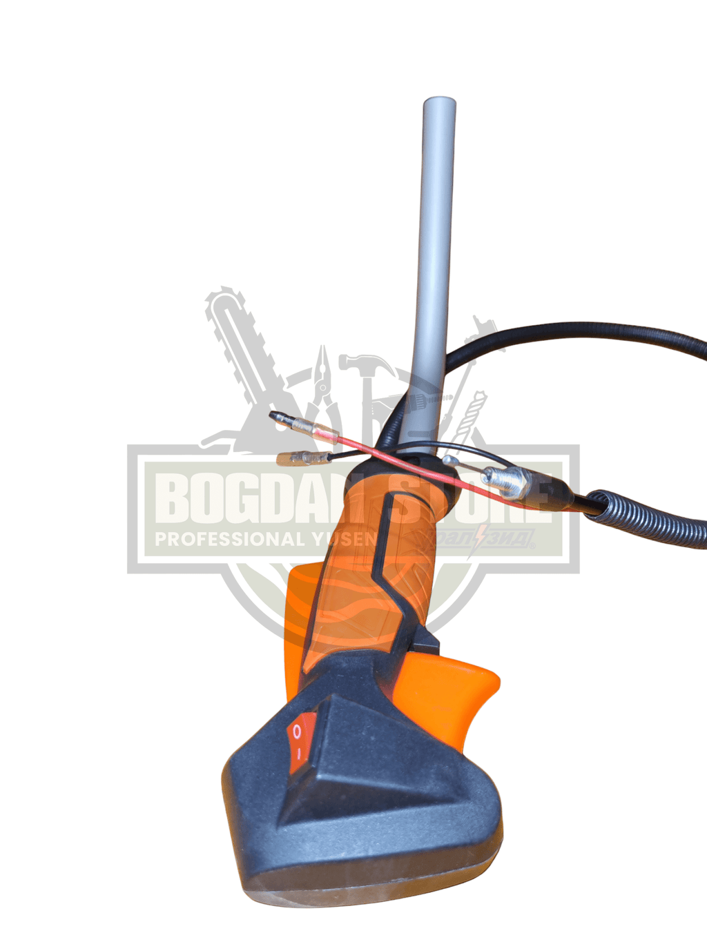 Acceleratie Motocoasa cu Comutator On/Off