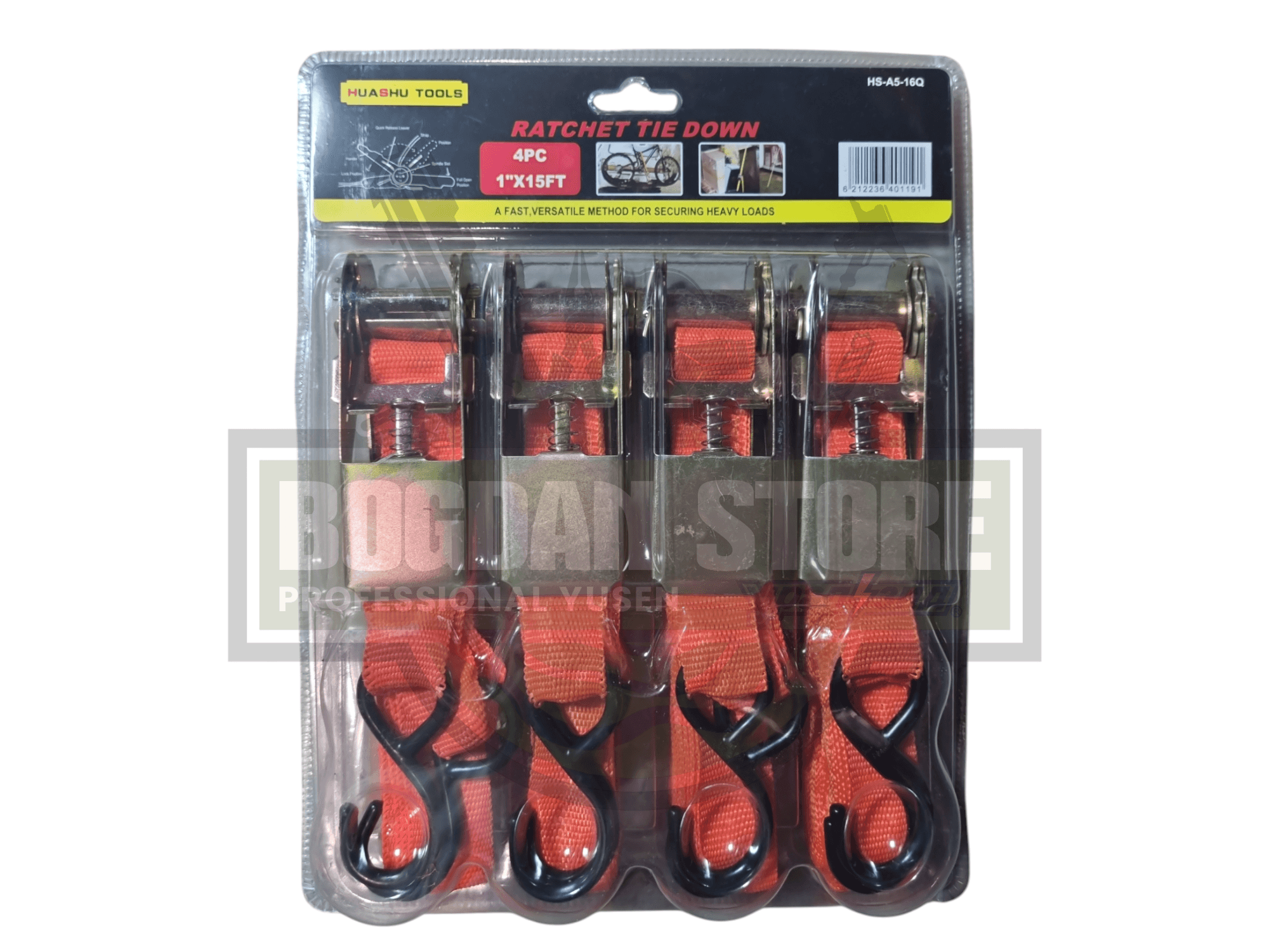 Set 4 Chingi cu Clichet 4.5m x 25mm