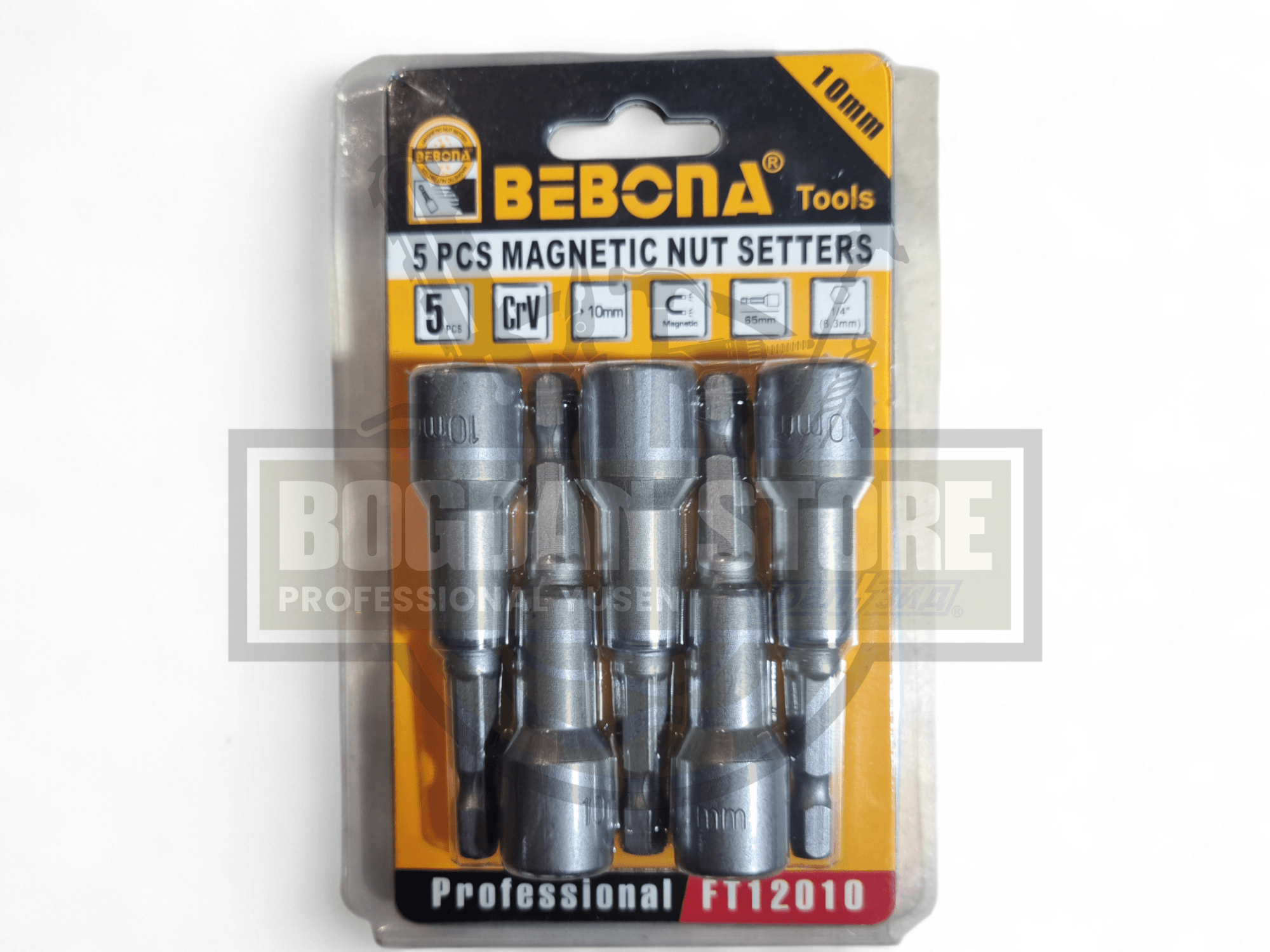 Set 5 Chei Tubulare Magnetice BEBONA – 10mm
