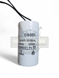 Condensator Motor CBB60 – 12uF, 450VAC, cu Cabluri Integrate