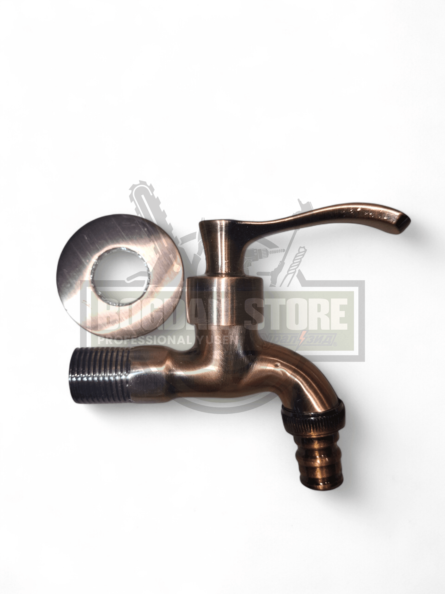 Robinet de Gradina cu Aspect Bronz Antichizat 1/2"