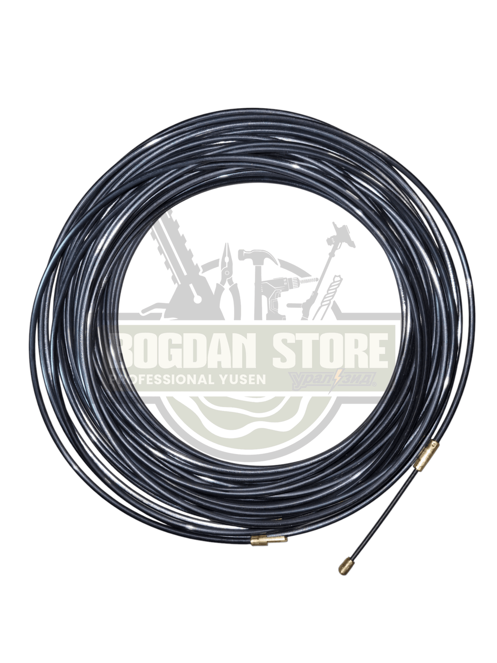 SARPE ELECTRICIAN PROFESIONAL NEGRU 20 METRI X 4 MM