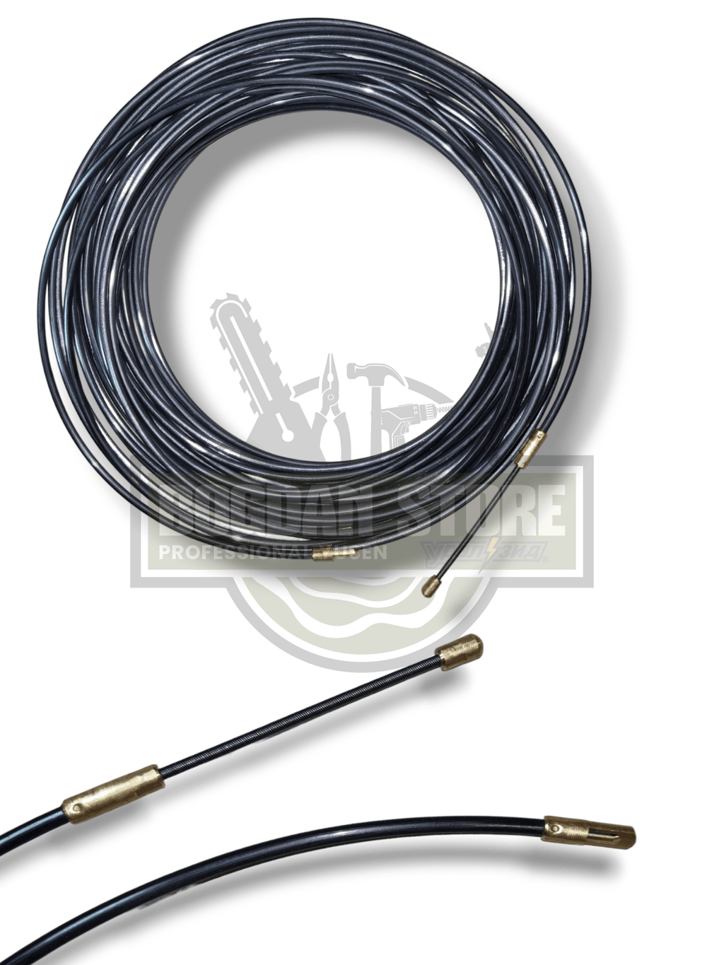 SARPE ELECTRICIAN PROFESIONAL NEGRU 20 METRI X 4 MM