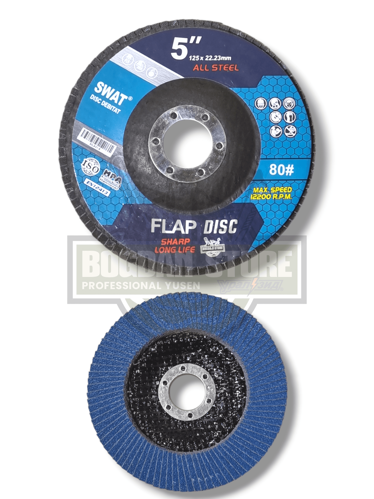 Disc Lamelar (Flap Disc) 125 mm (5") - Granulatie 80