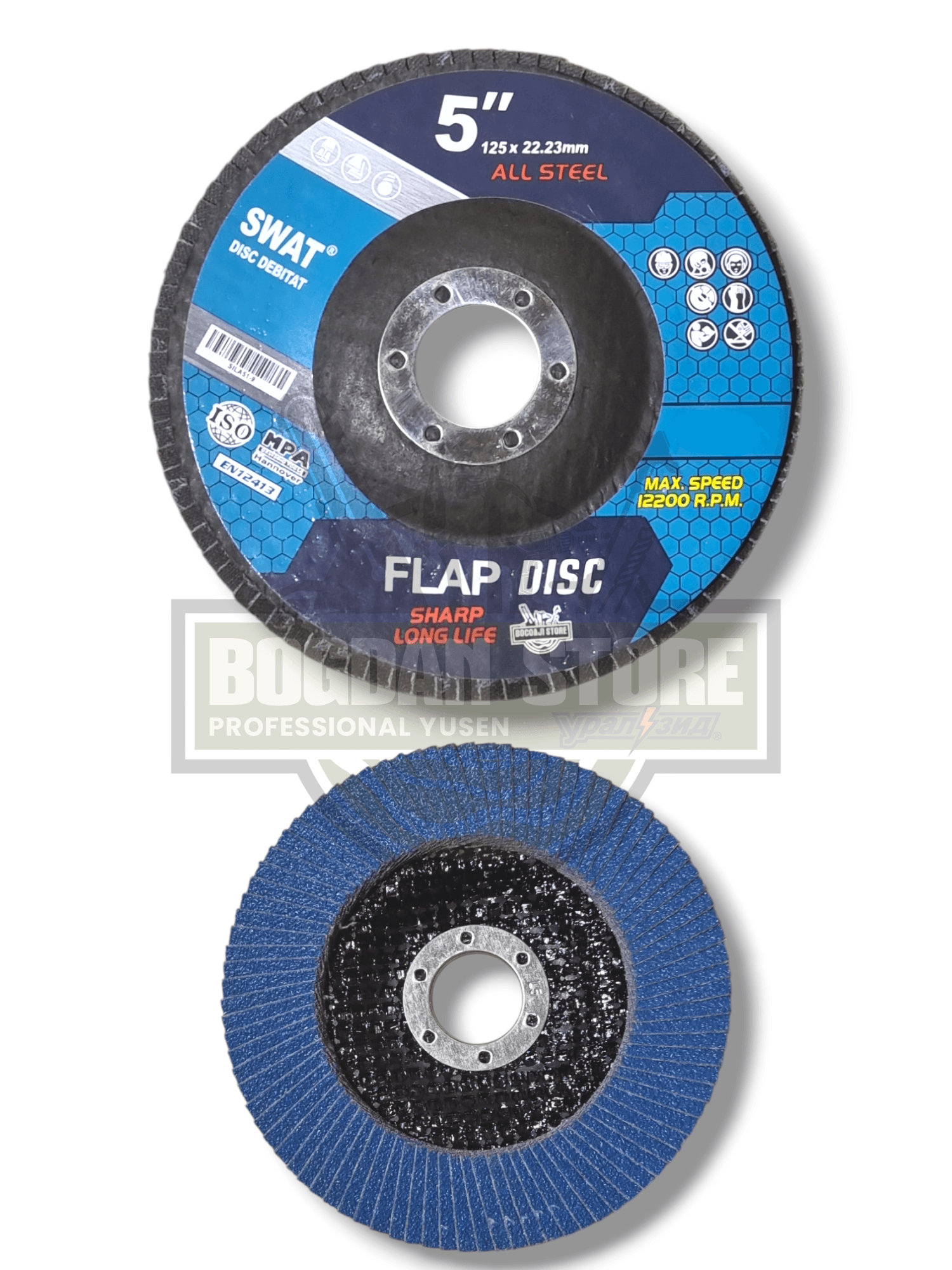 Disc Lamelar 125 mm, Granulație P 100