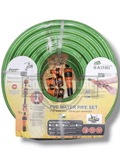 Set Furtun Apa PVC 3/4 (30m) cu Accesorii Stropit – Kit Complet Gradina