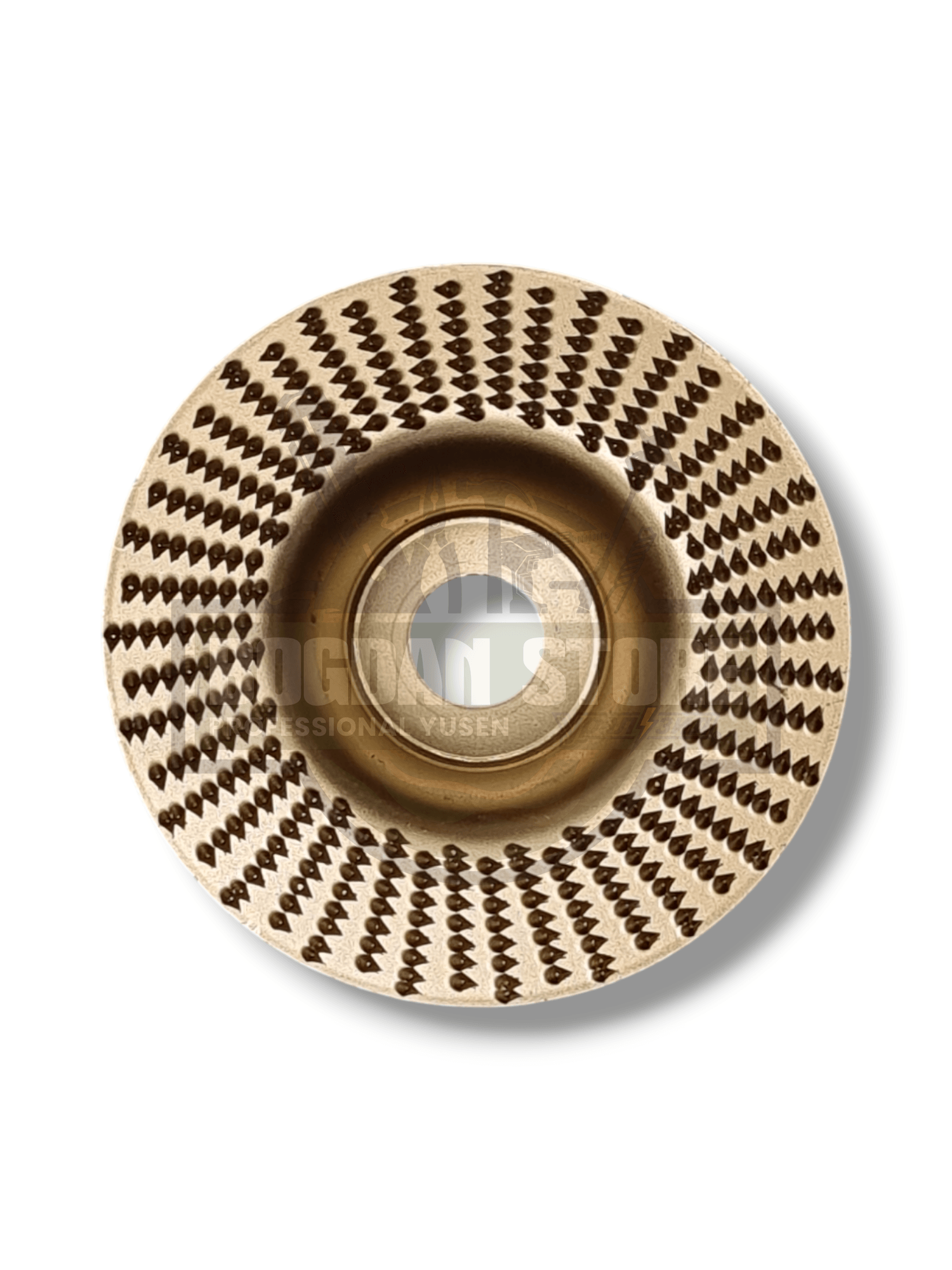 Disc de Polizat LEMN din metal tip raspel 125 mm