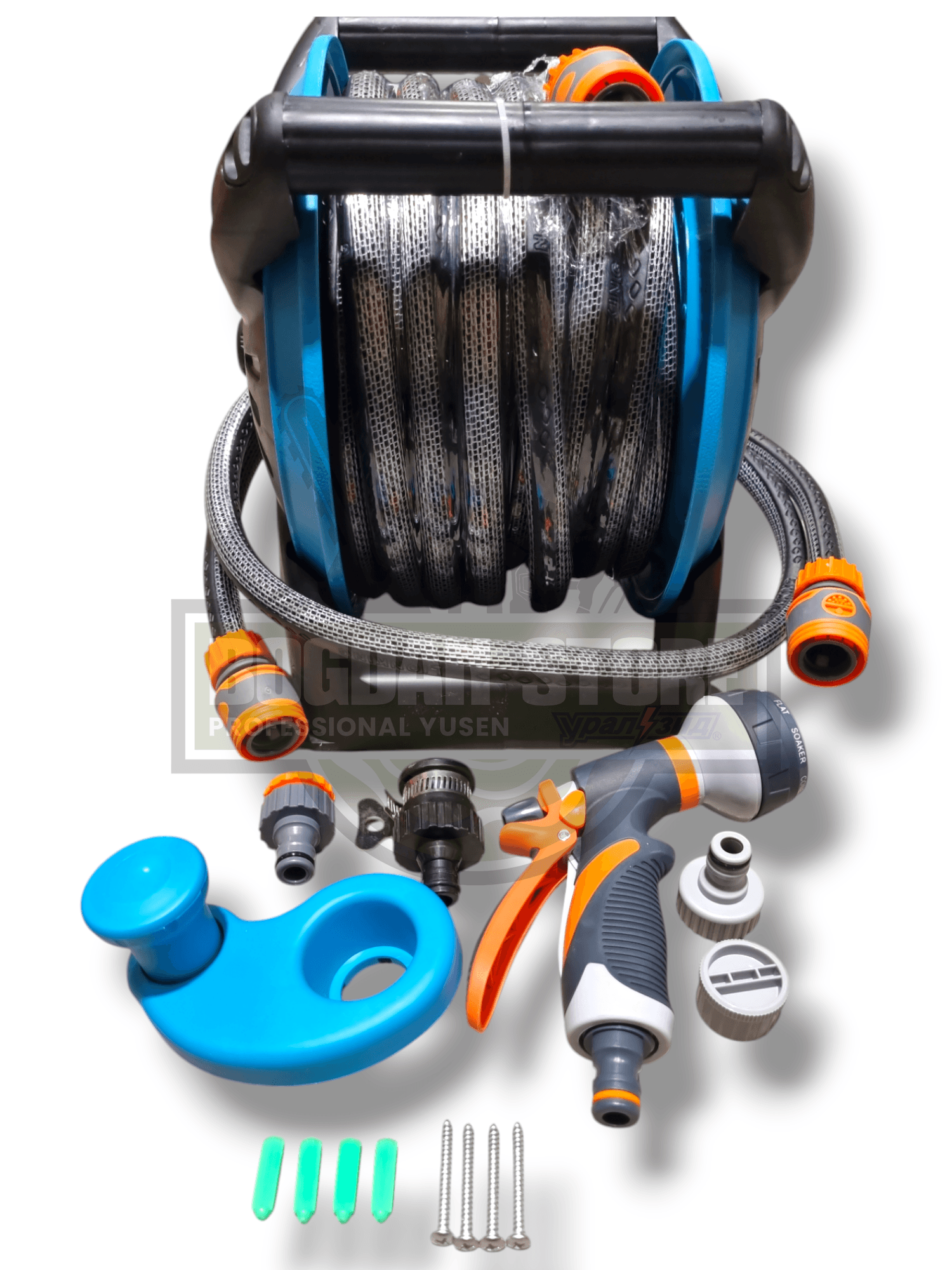 Rolă Furtun Gradina 20 M + ACCESORII - set complet