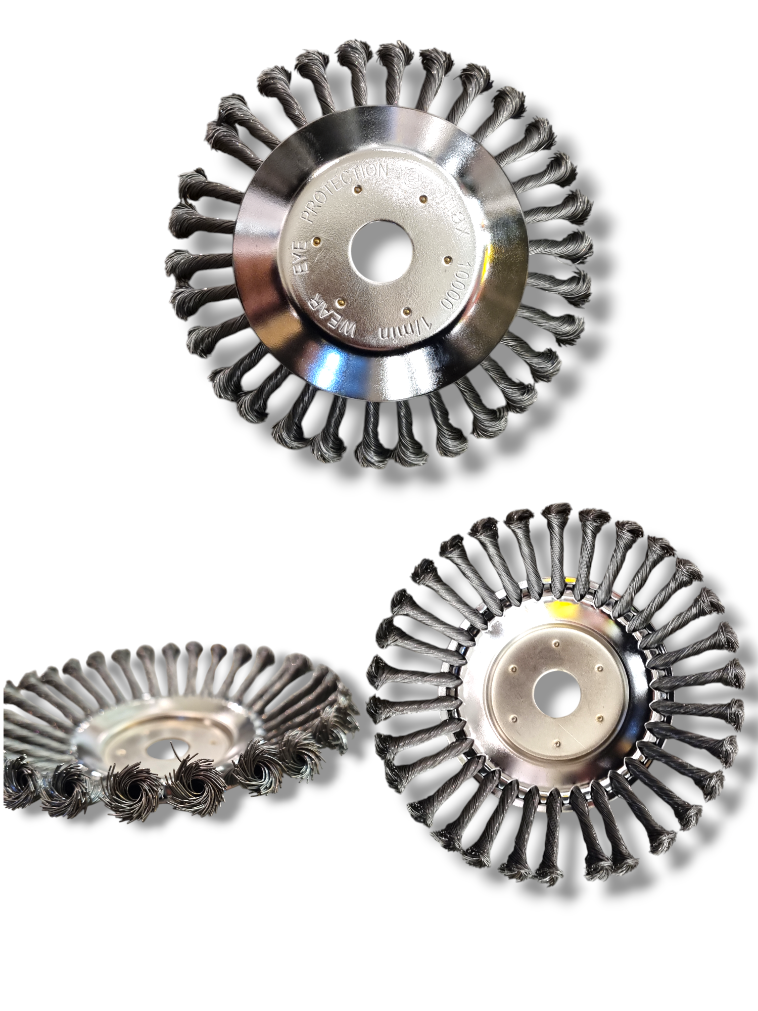 Perie Motocoasă cu Sârmă de Oțel 8 Inch (200mm)