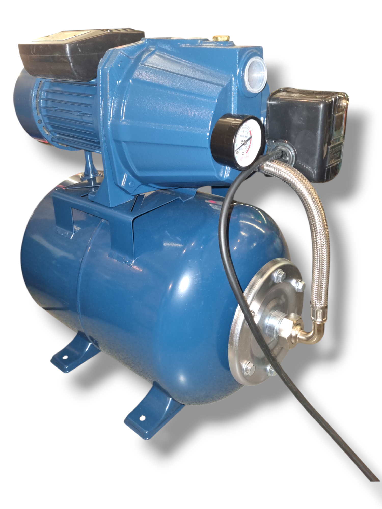 Pachet Hidrofor Complet JET125S, 1.5 kW, 2.0 HP, Vas Expansiune 24L, Debit 3.6 m³/h, Înălțime 50m