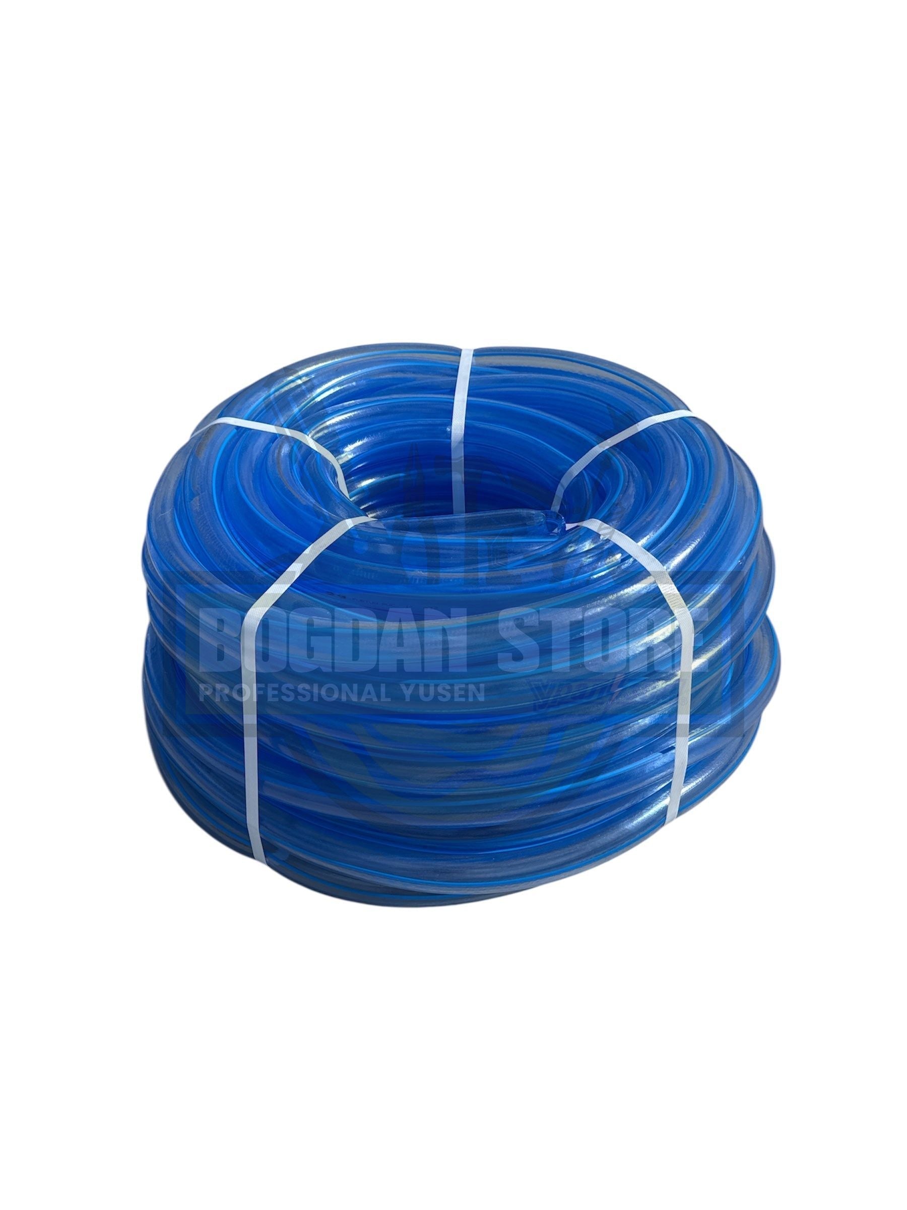 FURTUN DE GRĂDINĂ STANDARD, TRANSPARENT SILICONAT, 1 INCH, ROLĂ 50 M – DEBIT GENEROS ȘI VIZIBILITATE CLARĂ PENTRU IRIGAȚII OPTIME