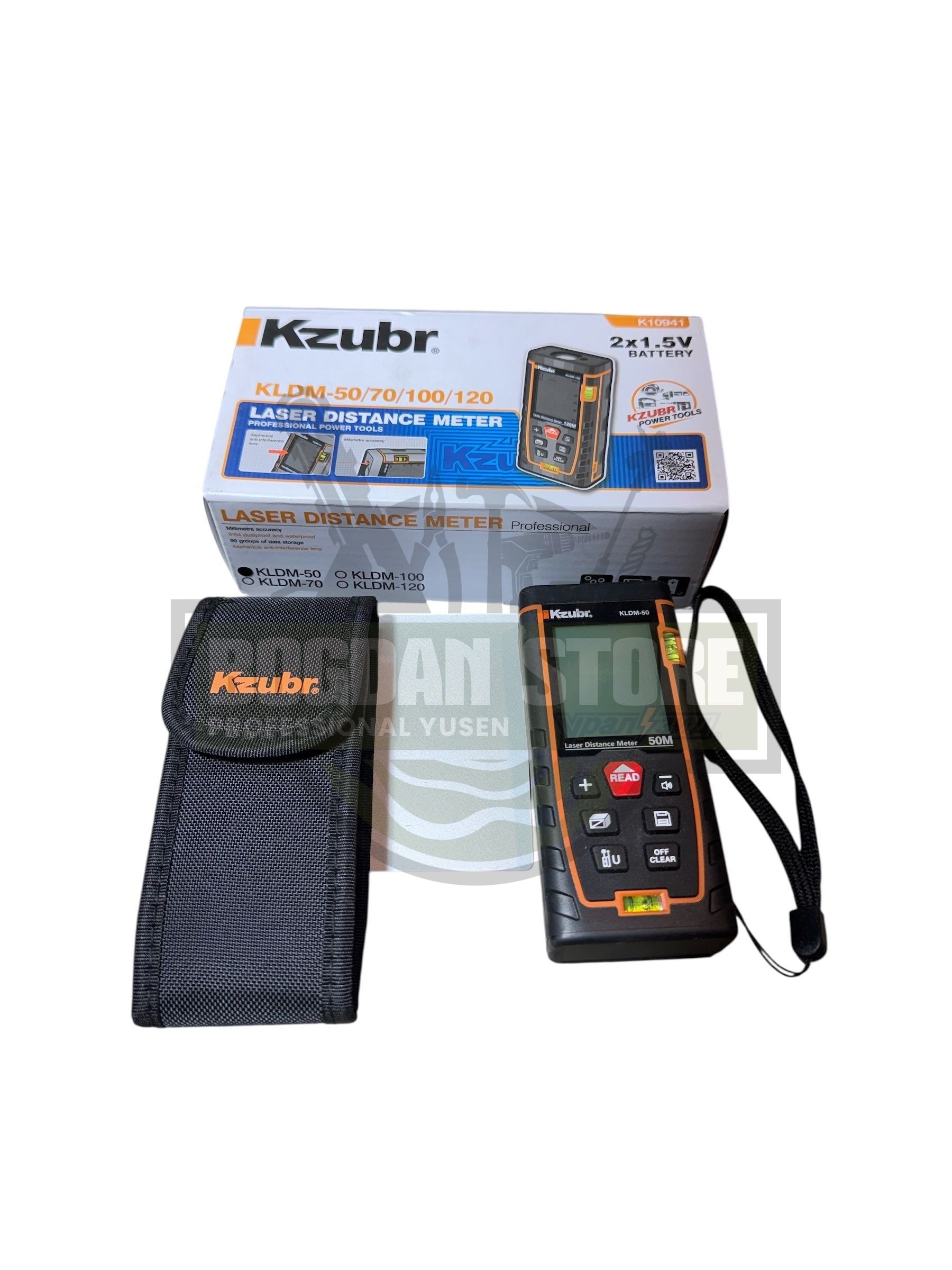Telemetru (ruleta) Laser Kzubr KLDM-50