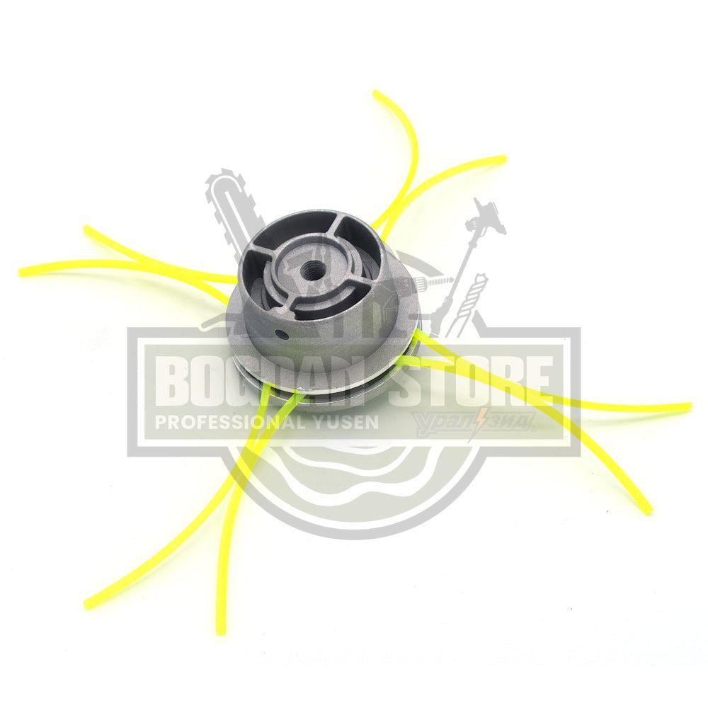 CAP TAMBUR / MOSOR MOTOCOASA CU FIR DIN ALUMINIU TIP CIUPERCA, MANUAL, M10X1.25