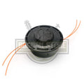 CAP TAMBUR / MOSOR MOTOCOASA CU DUBLU FIR, EASY LOAD, MODEL NEGRU, (PIULITA 10 X 1.25)