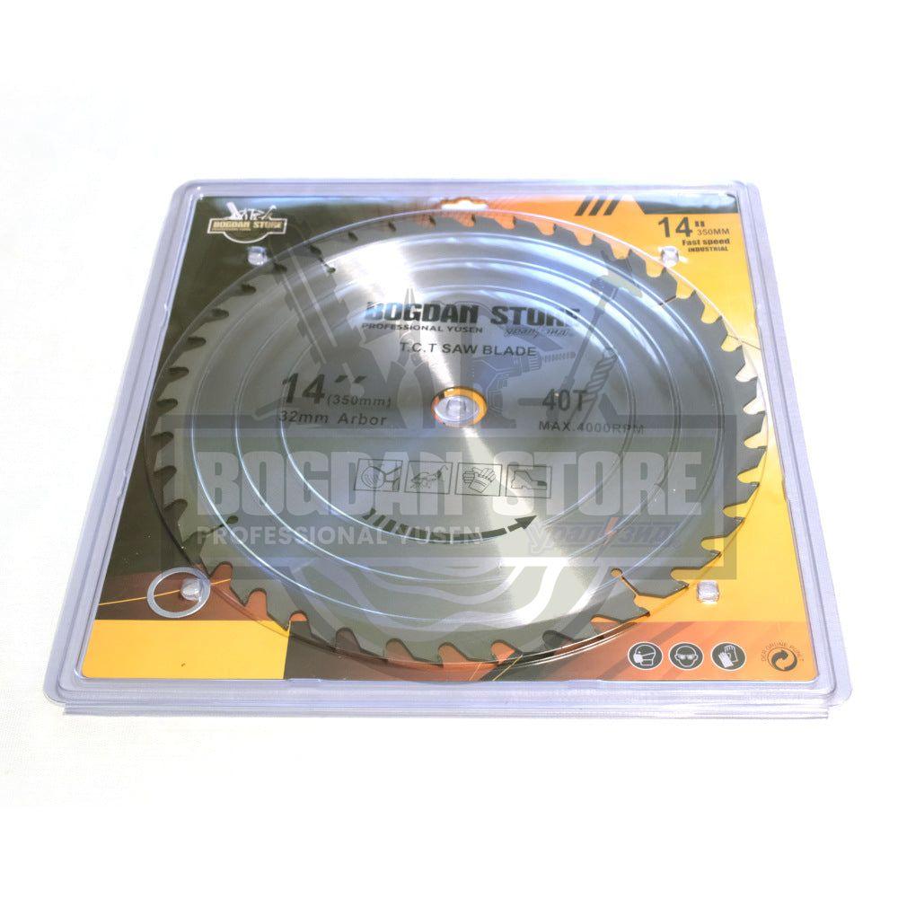 Disc circular pentru lemn 40T, 350 X 32 mm BOGDAN STORE