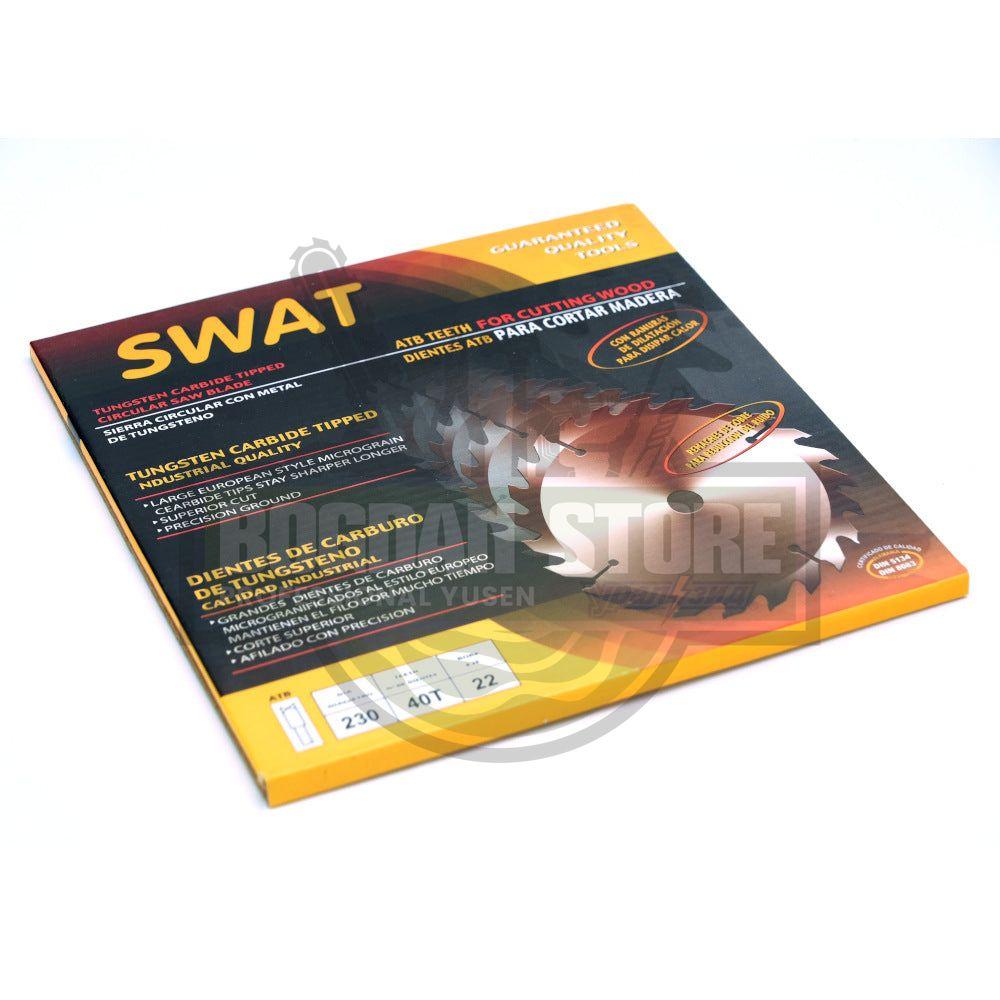 Disc taiere lemn 230 x 22.2 mm 40t vidia SWAT