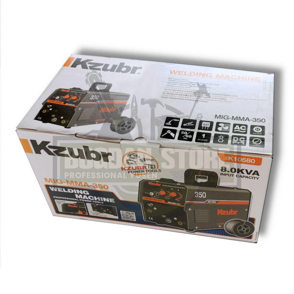 Aparat de sudura KZUBR MIG-MMA-350 K10580, 120A, Sarma 0.8mm inclusa, Electrozi inveliti 1.6-3.2mm