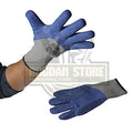 Manusi gri-albastre groase - SET 12 PERECHI
