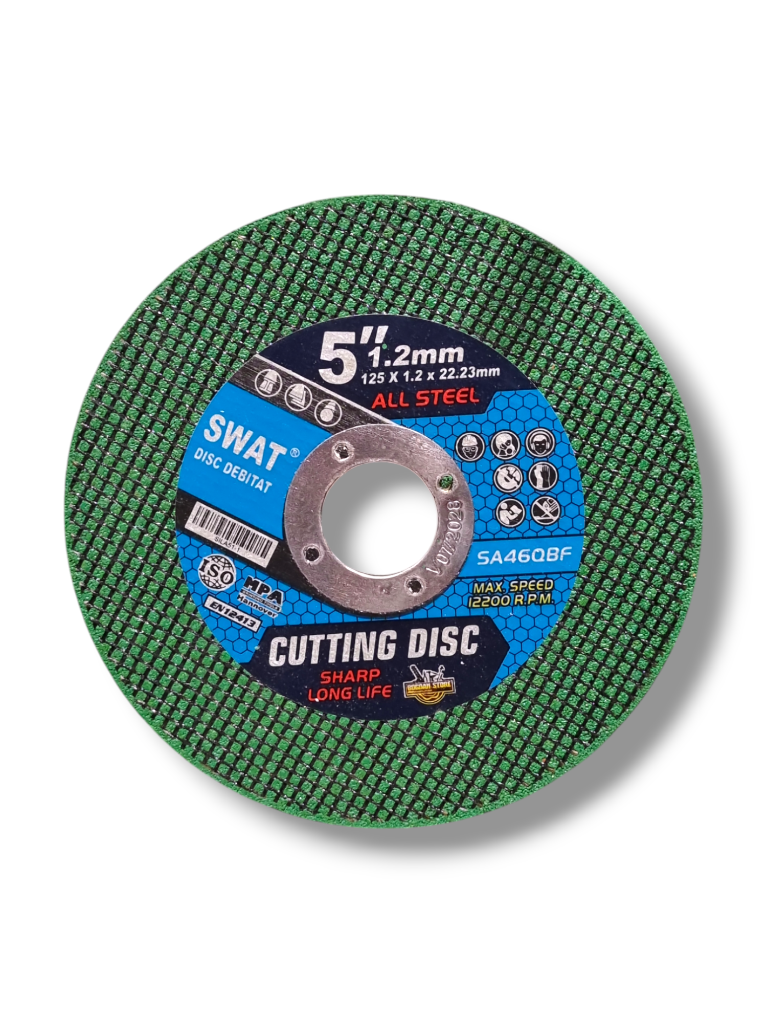 Disc Debitat Metal BOGDANSTORE 125 x 1.2 x 22.23mm