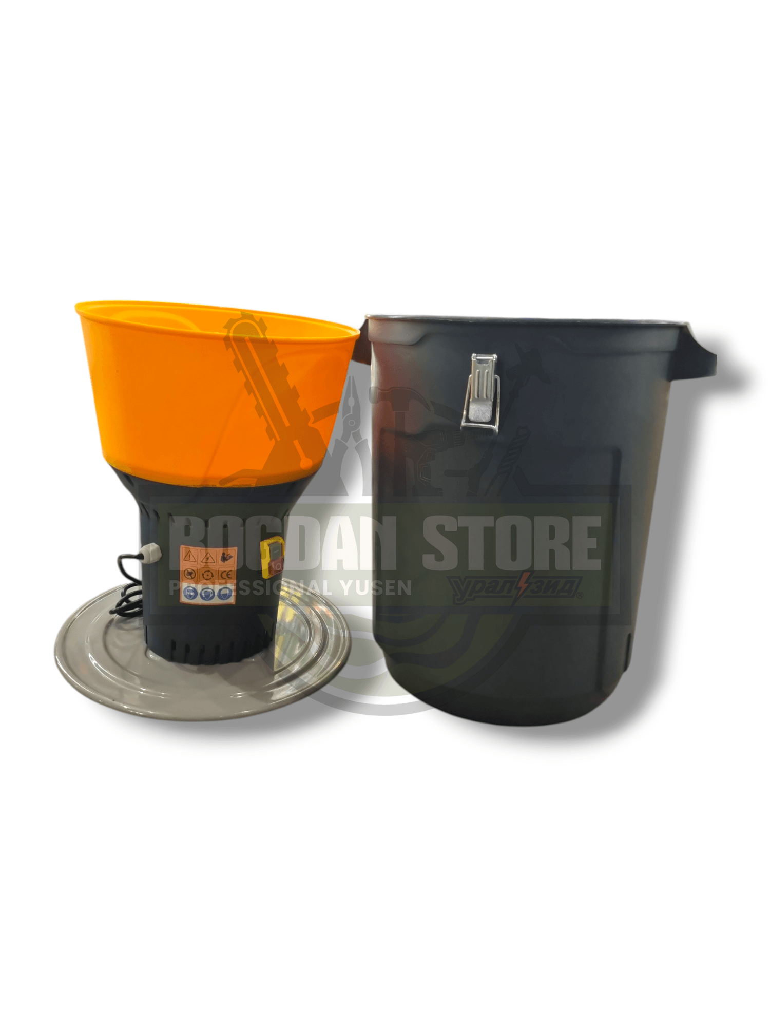 Moara Electrica de Macinat Verticala (Uruitor) – 5 Site (2-8 mm)- 50L
