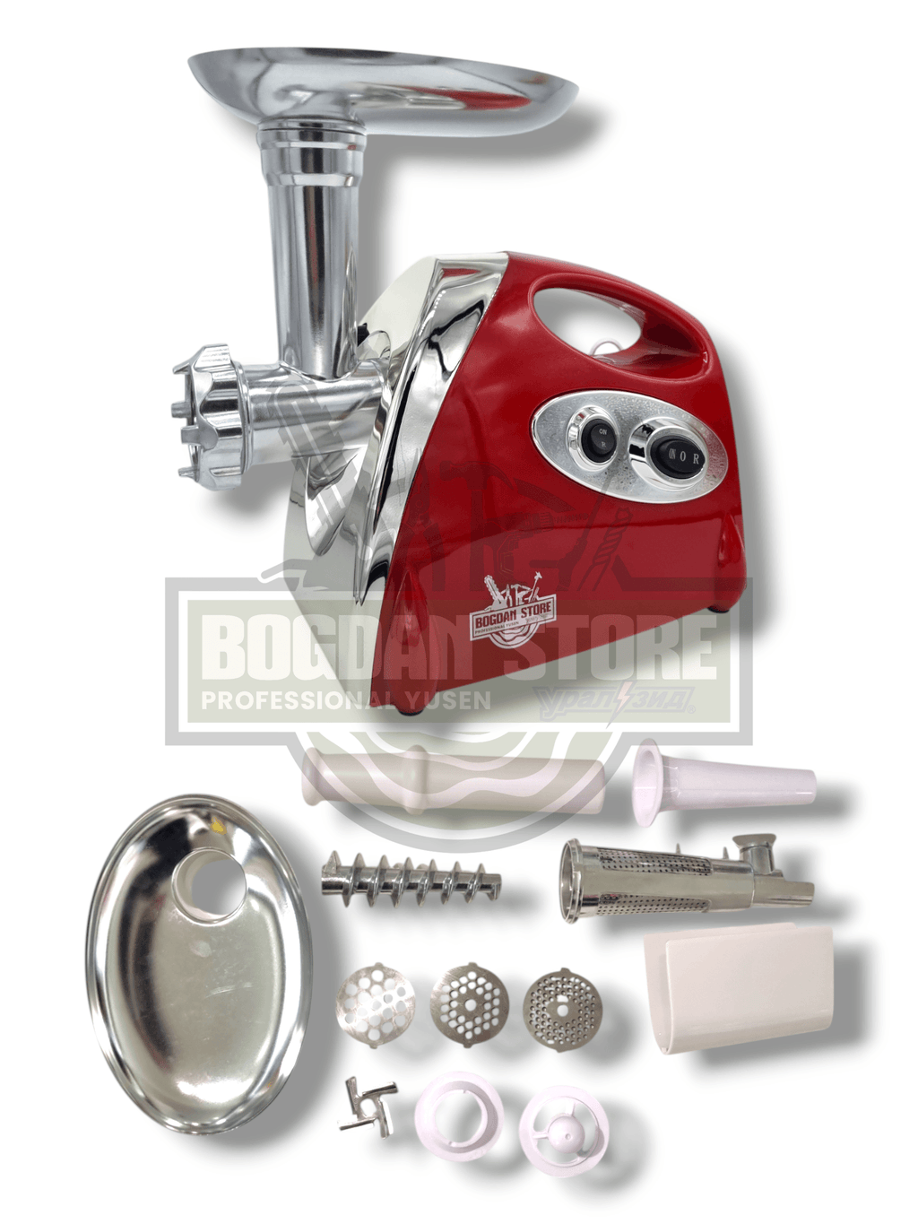 Masina de Tocat Carne BOGDANSTORE MGB-080 - CU SEPARATOR DE ROSII