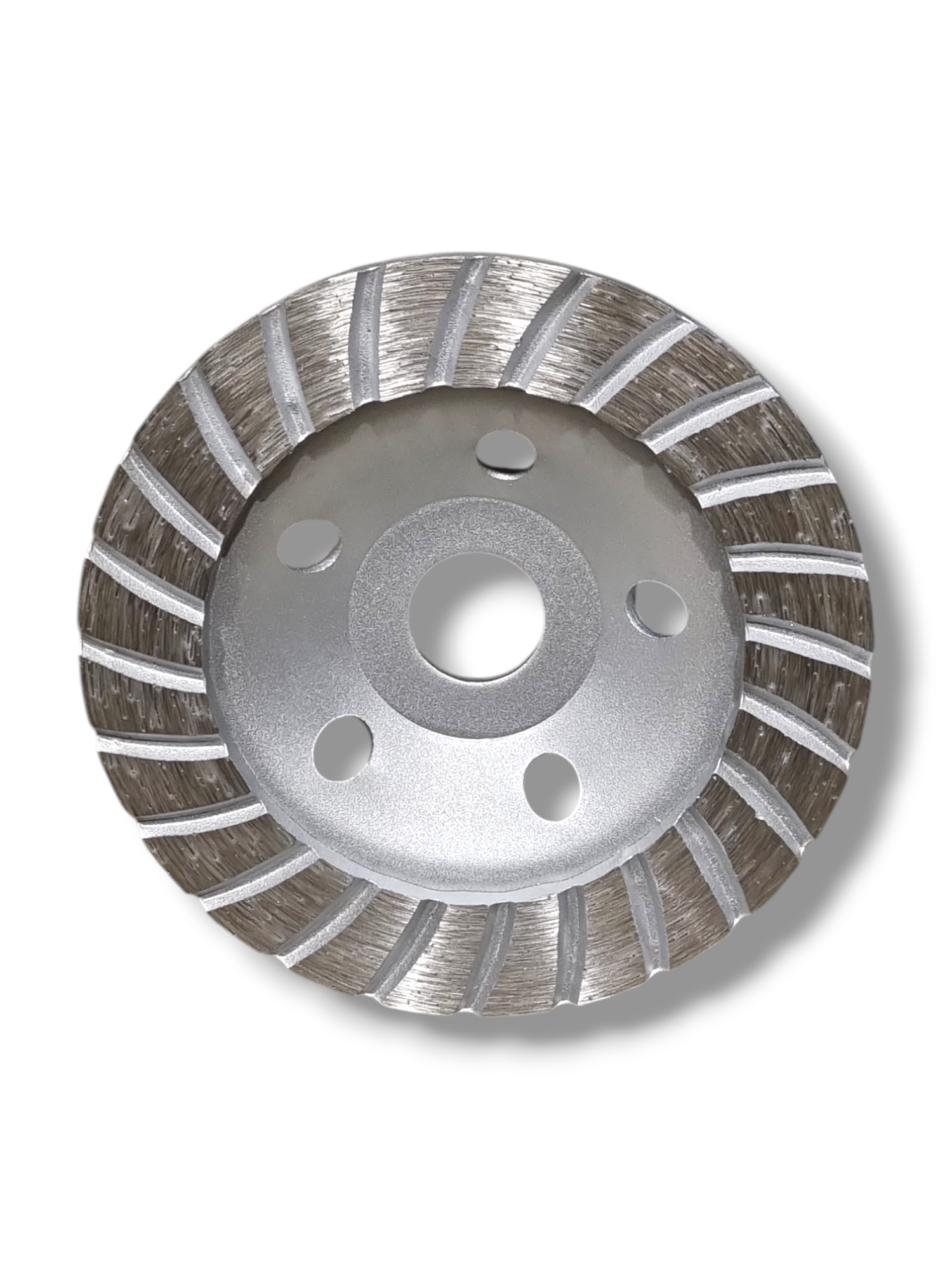 Disc Diamantat Tip Oală YMTools 125 x 22.23mm, Segmentat Dublu, pentru Șlefuire Beton și Piatră