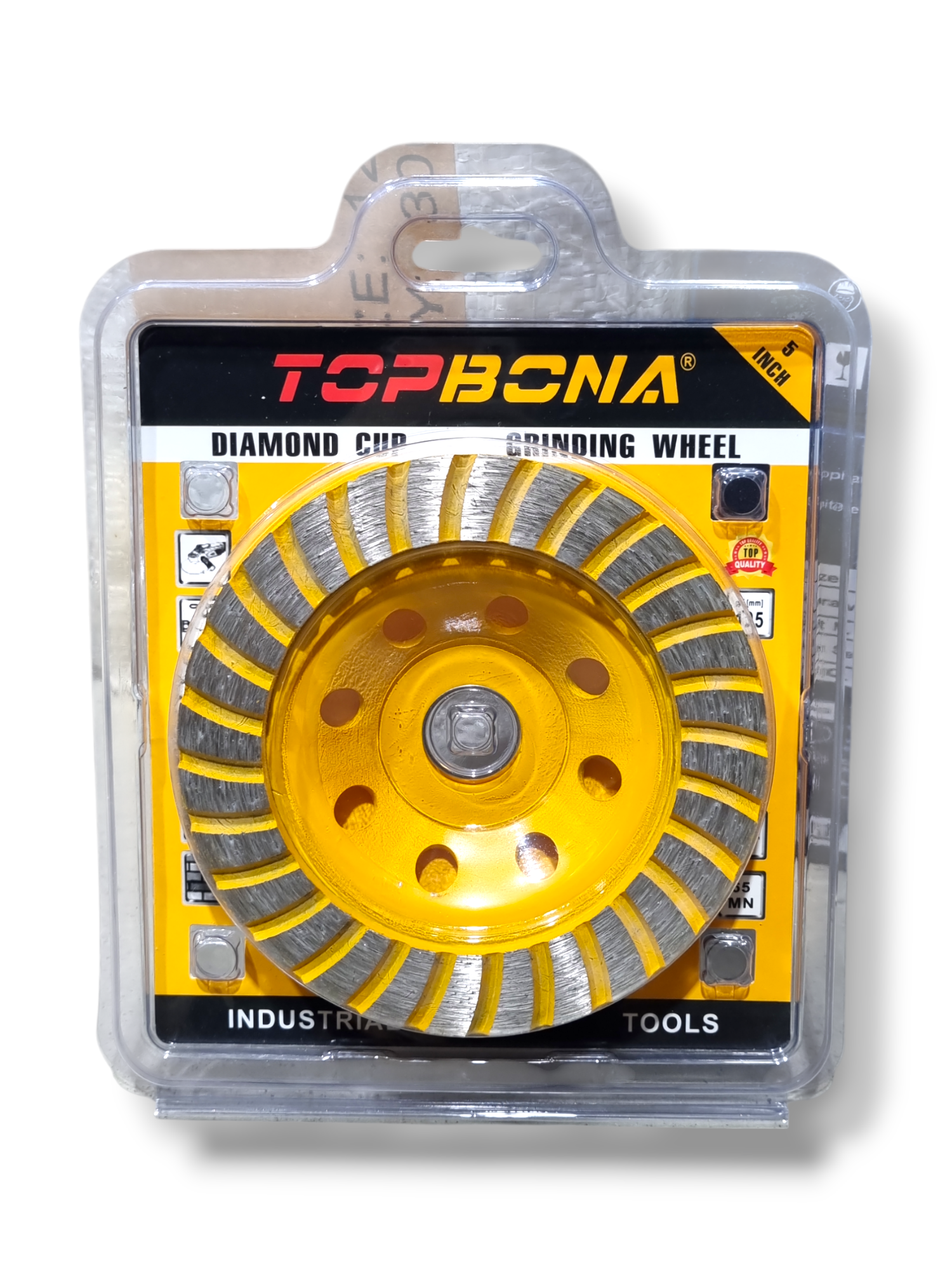 Disc diamantat pentru slefuit topbona, diametru 125mm