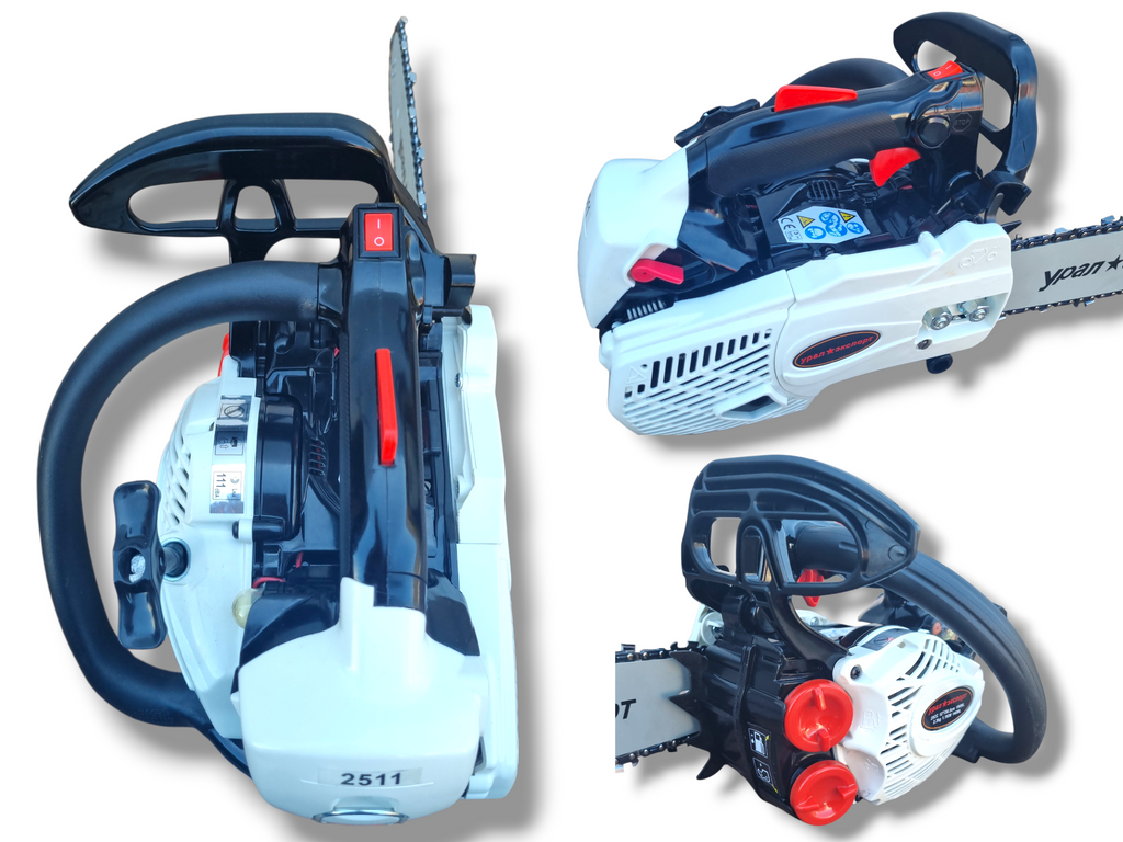 Drujbă de Mana pe Benzină Ural Export 25CC, Lamă 30 cm, Putere 1.1 KW, lant 22.5 dinti