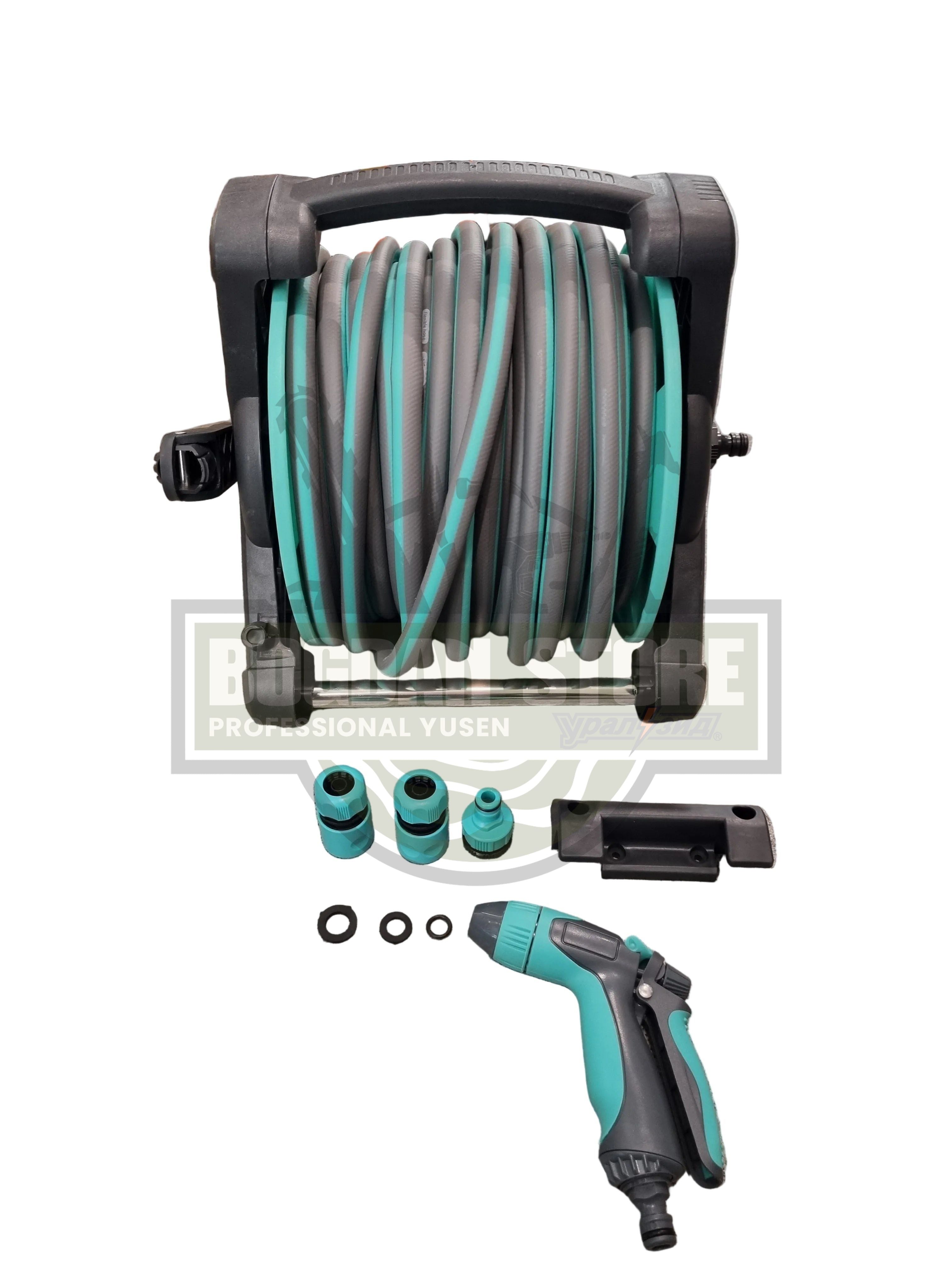 Rola de Furtun 40 m cu Tambur Portabil - set complet