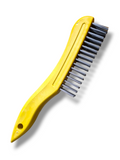 Perie de Sârmă cu Mâner Galben Ergonomic