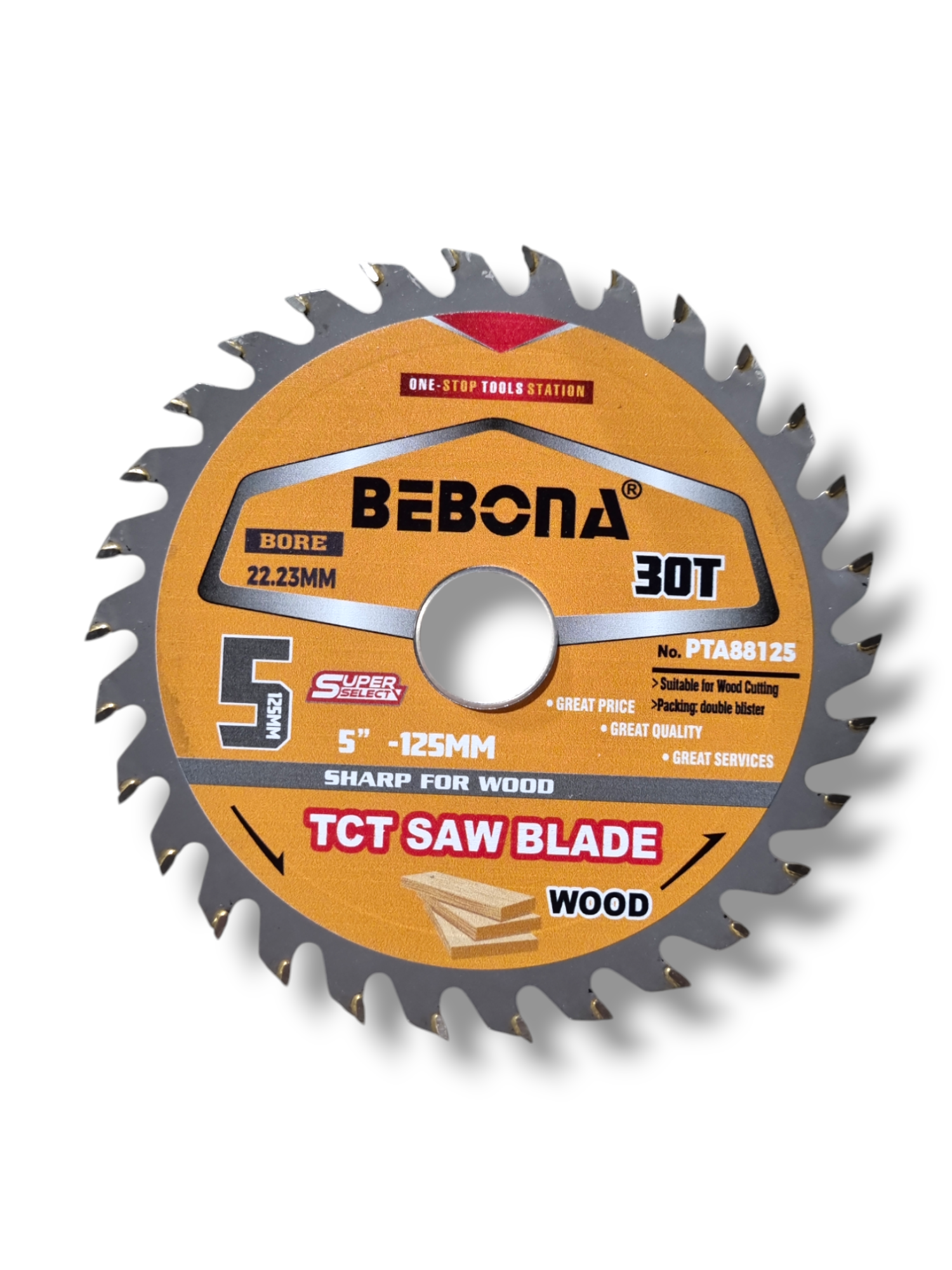 DISC PENTRU LEMN BEBONA 125