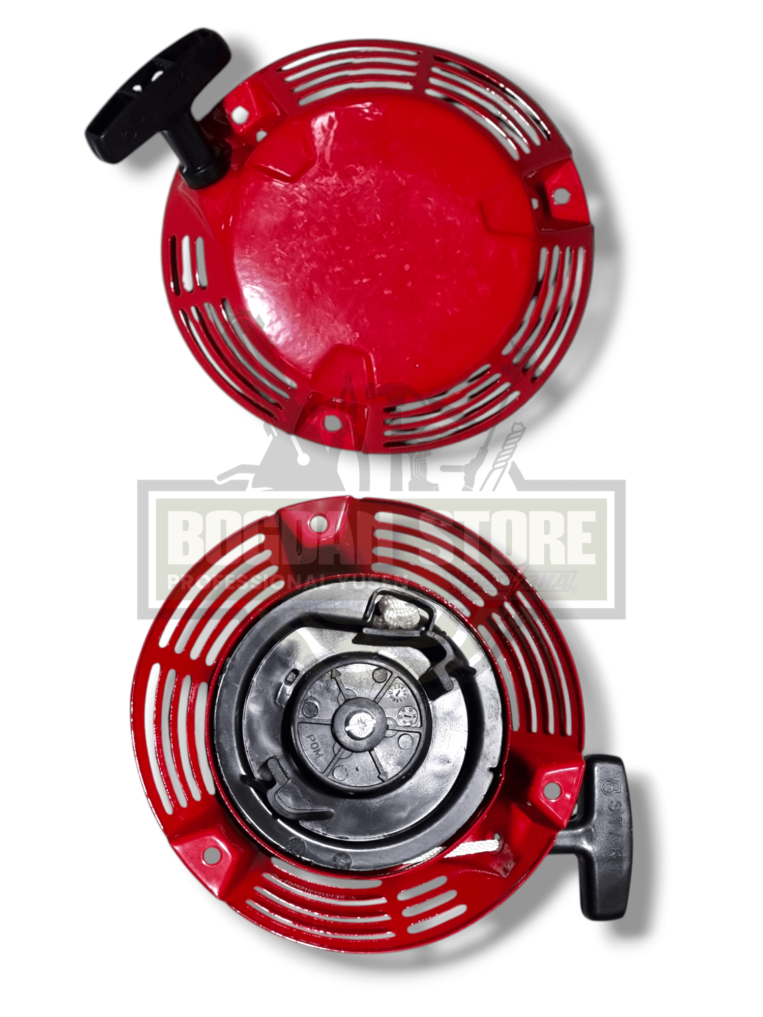 Demaror Compatibil Masina Tuns Iarba HONDA GCV 160 (Metal, Rosu)